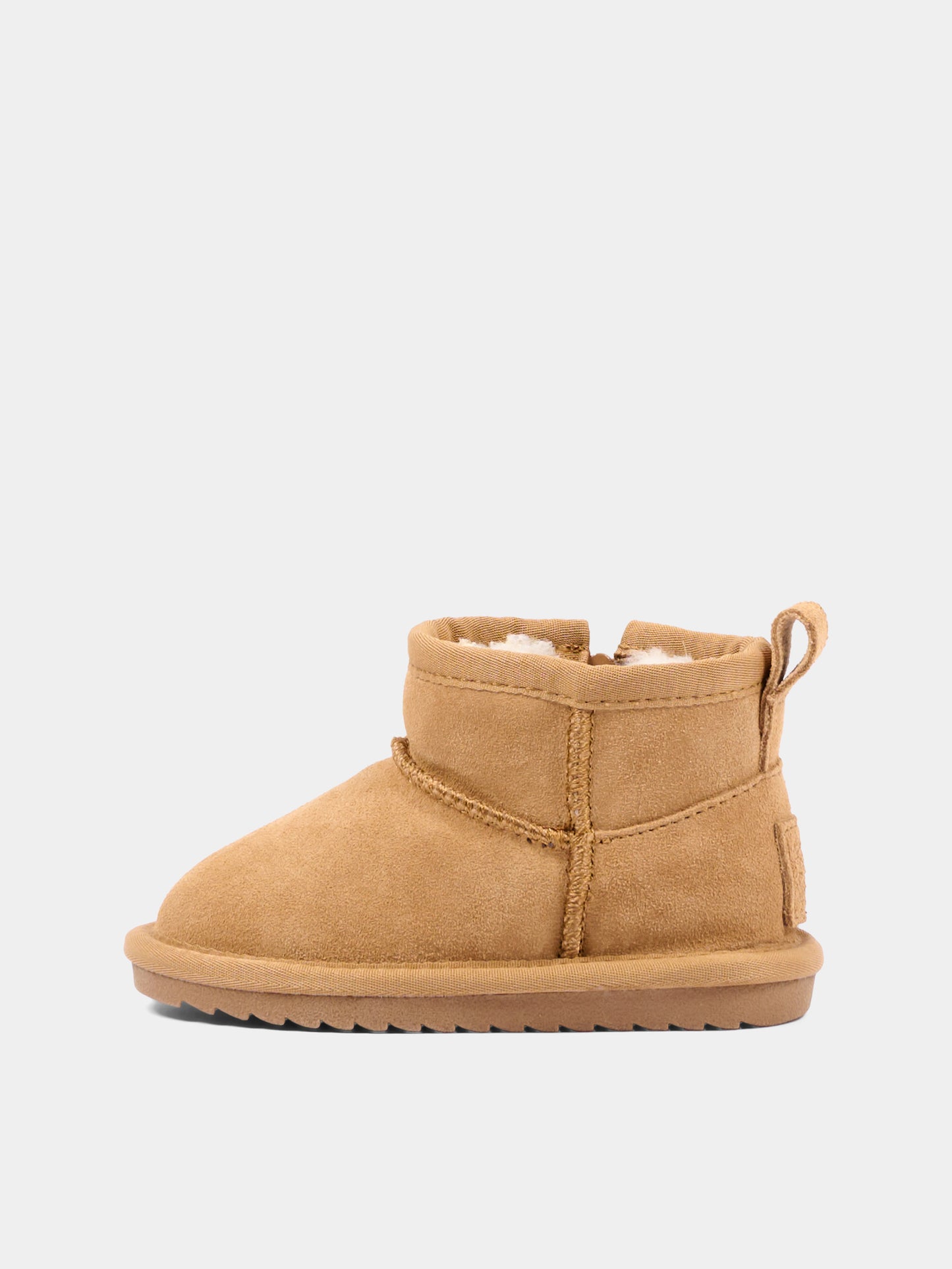 Stivaletti beige per bambini,Colors Of California,HC YB016 TAN