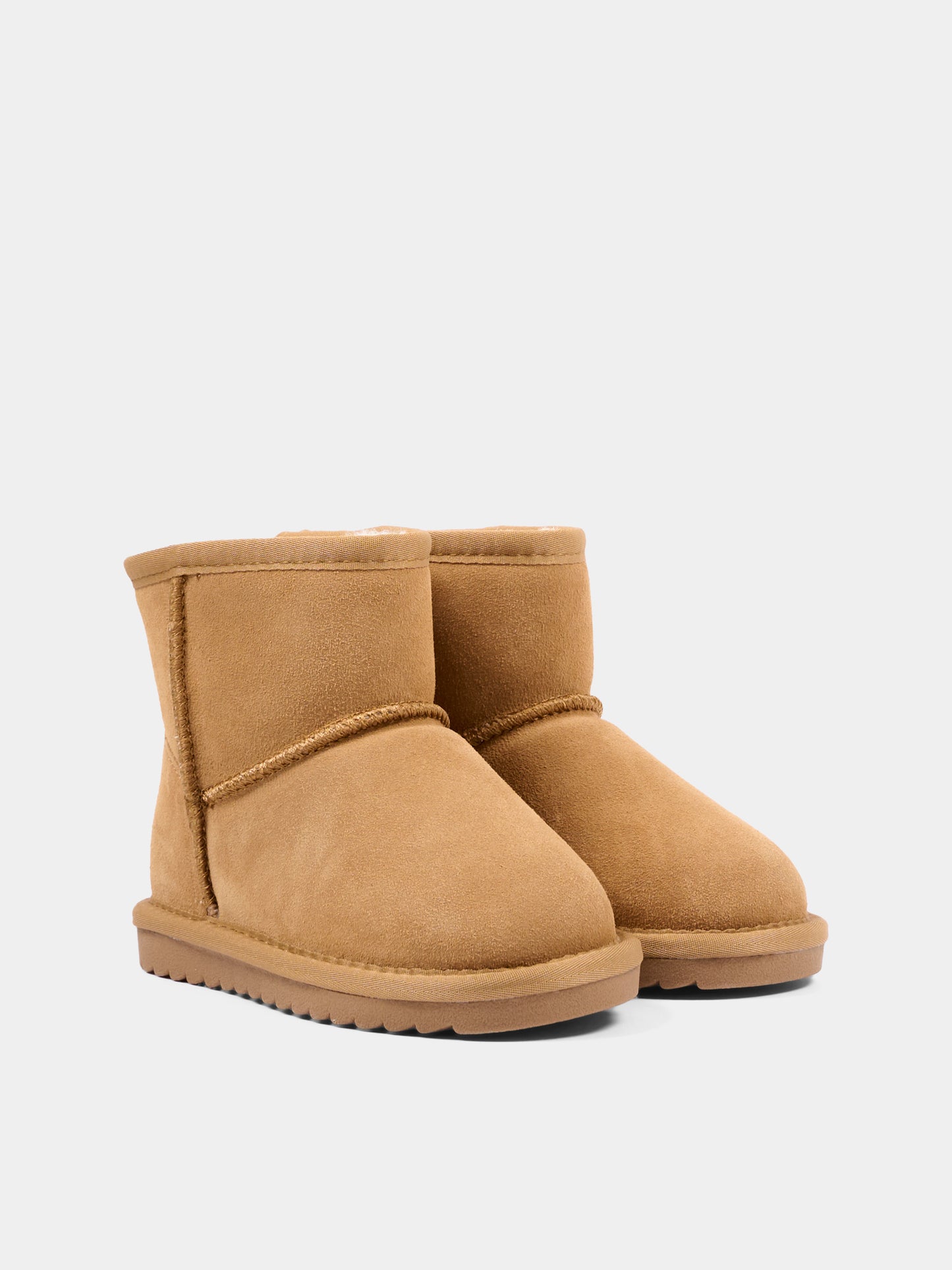 Stivaletti beige per bambini,Colors Of California,HC YK001 TAN