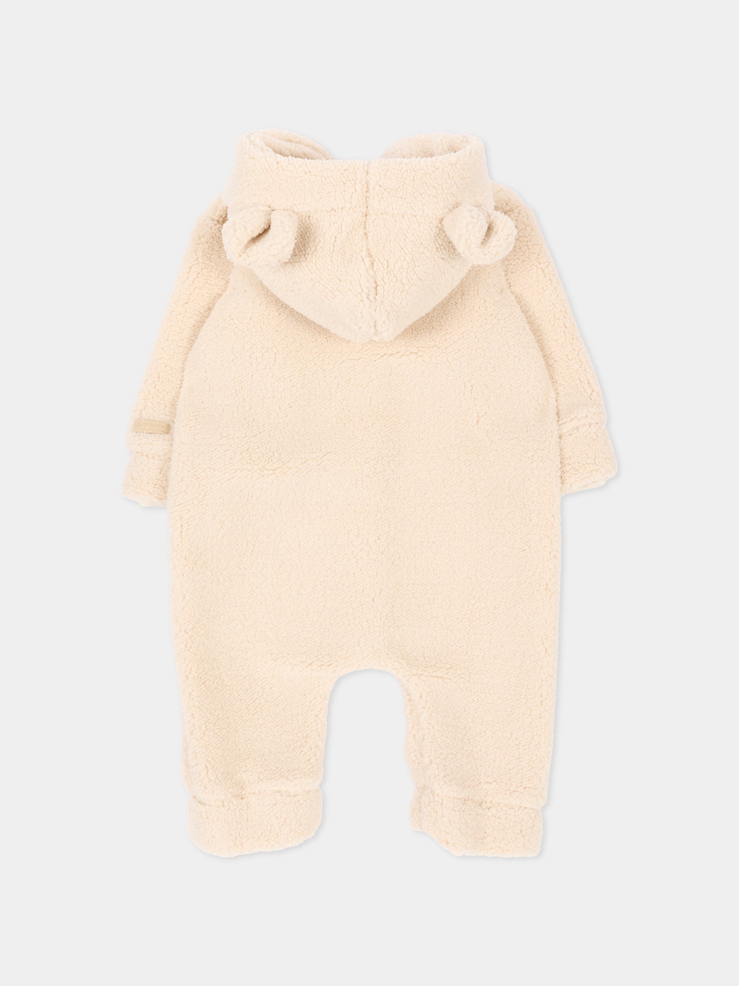 Completo rosa per neonata con cappuccio e orecchie,Bamboom,1262TE00084 WHISPER PINK