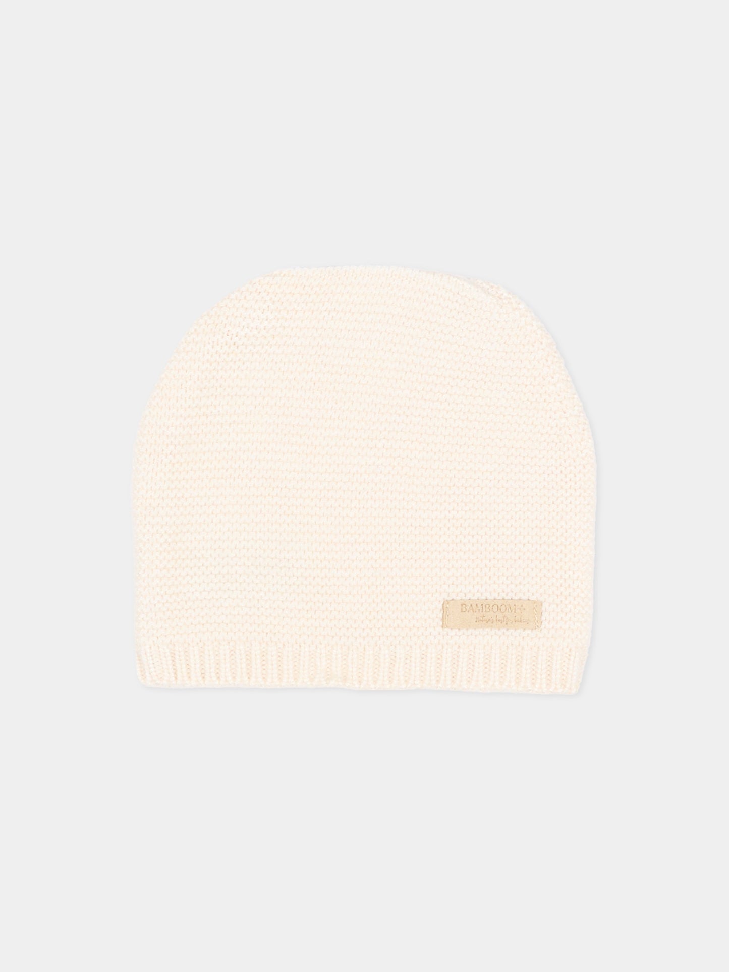 Cappello avorio per neonato,Bamboom,1269 WARM WHITE