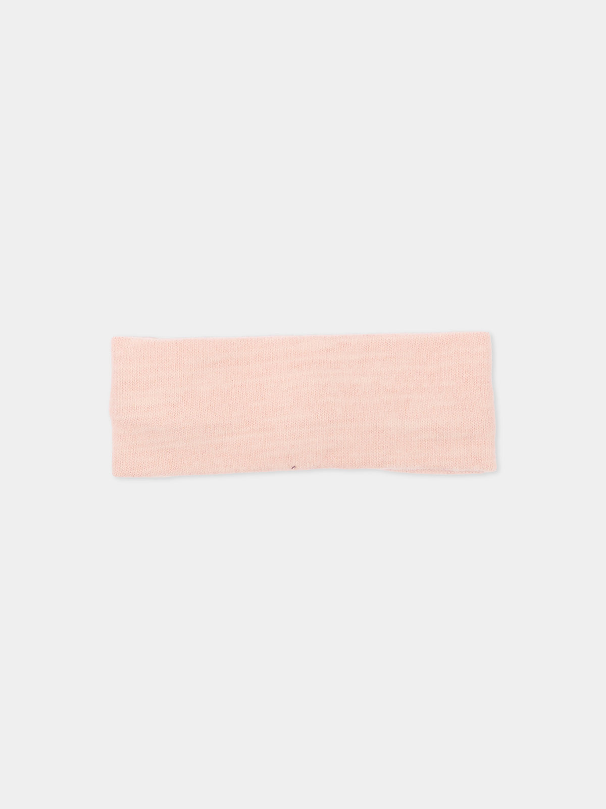 Fascia rosa per neonata con bottone,Bamboom,1249TE00088 WARM PINK