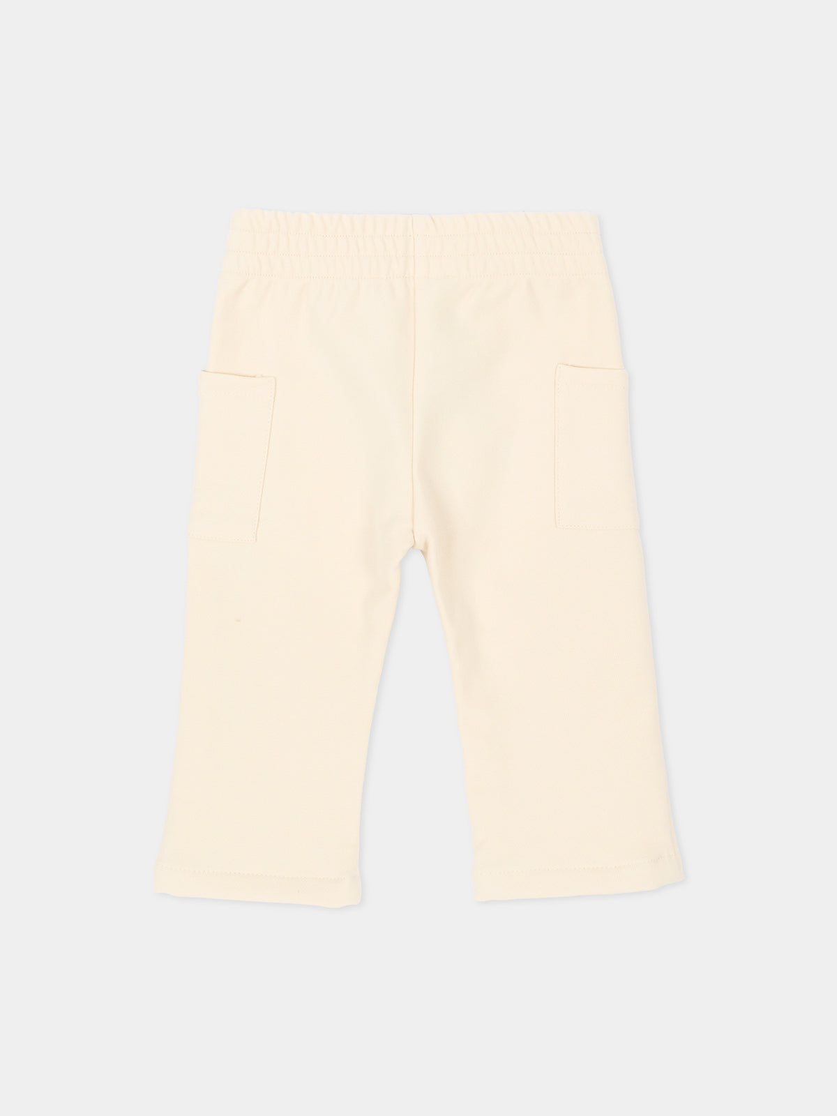 Pantalone avorio per neonati,Bamboom,1246TE00086 WARM WHITE
