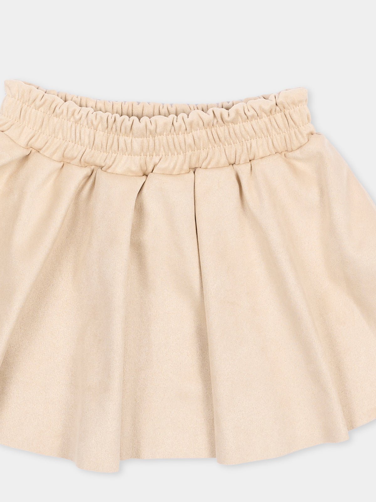 Gonna beige per neonata,Bamboom,1216TE00090 LIGHT SAND