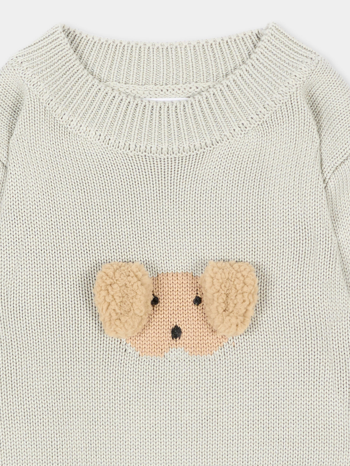 Maglione azzurro con cagnolino,Bamboom,1273 ACQUA