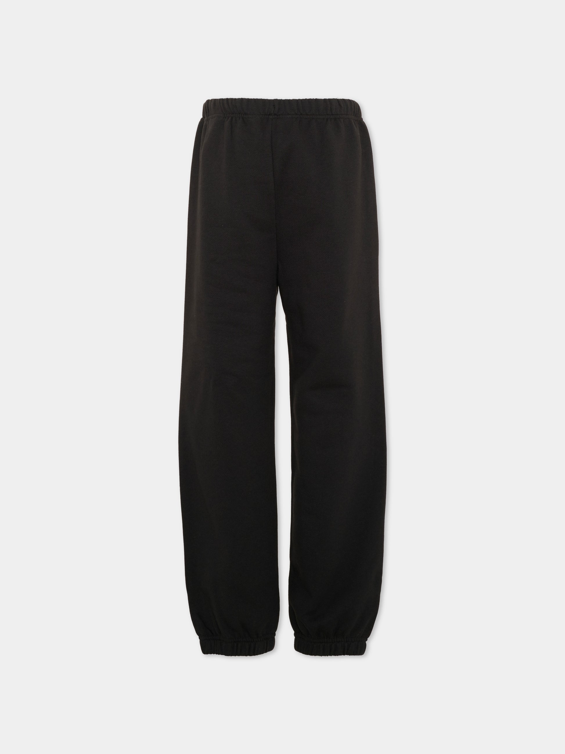 Pantalone nero per bambini con logo,Palm Angels,F6PAJBFP016 110