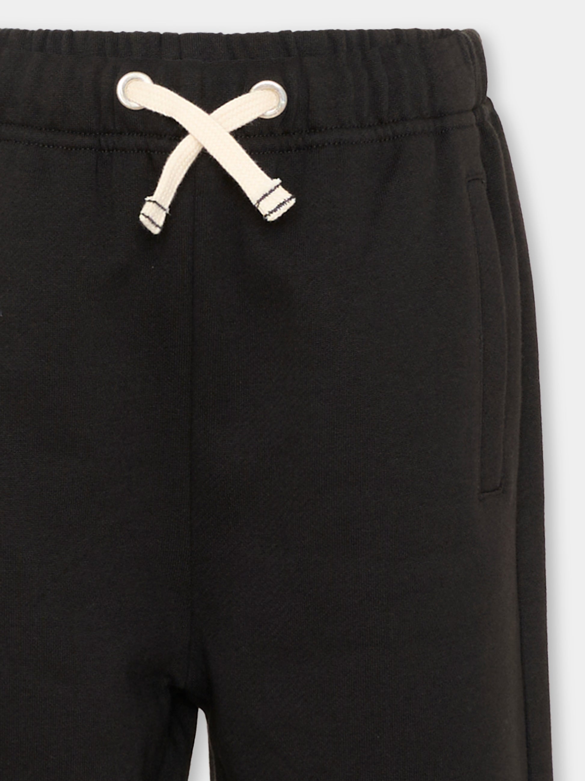 Pantalone nero per bambini con logo,Palm Angels,F6PAJBFP016 110