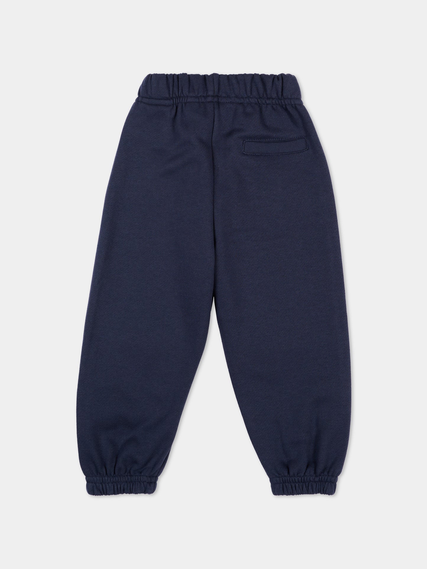 Pantalone blu per neonato con logo,Palm Angels,F6PANBFP221 1528