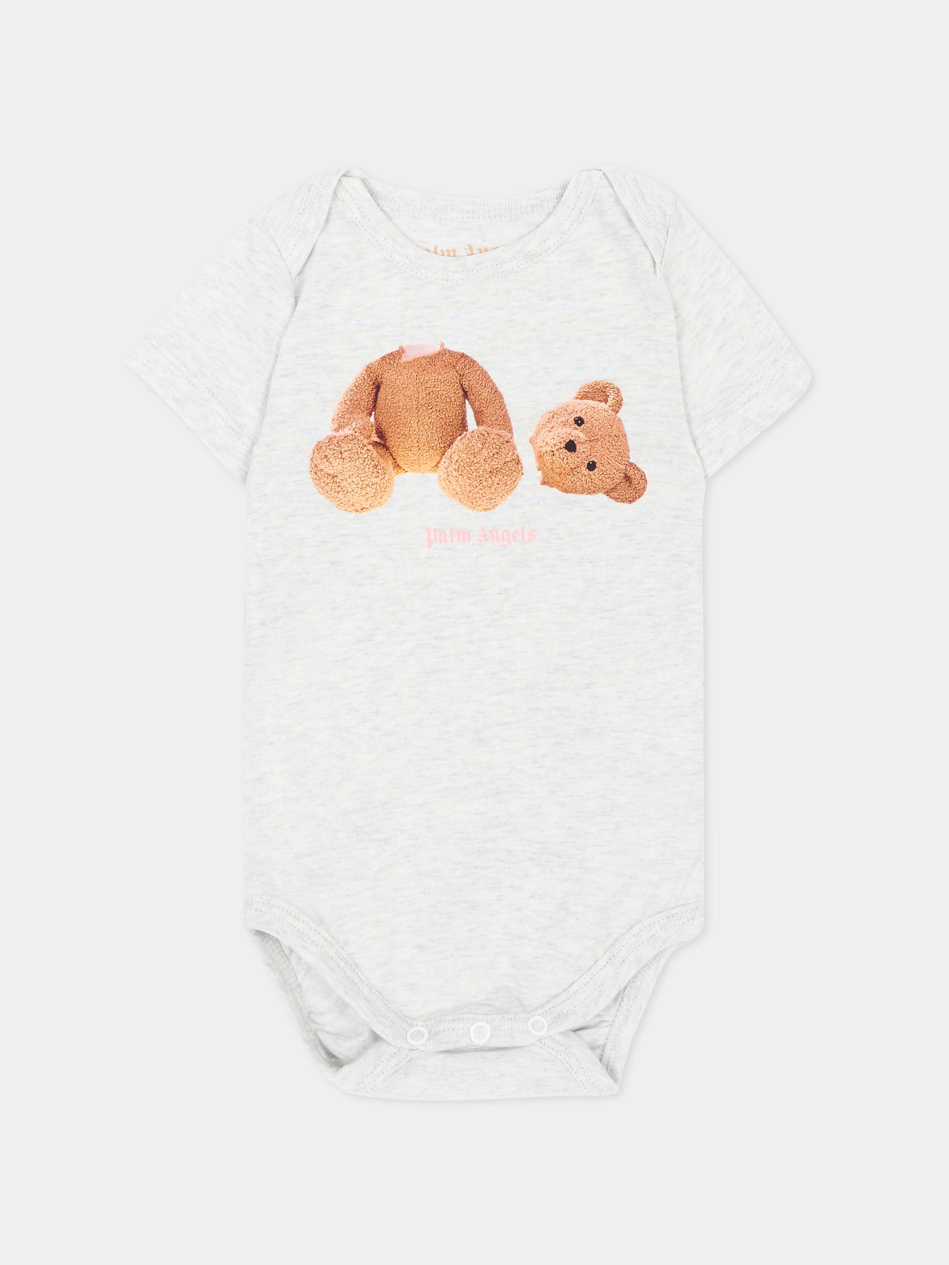 Body multicolor per neonata teddy bear,Palm Angels,F6PANGBY188 INT19