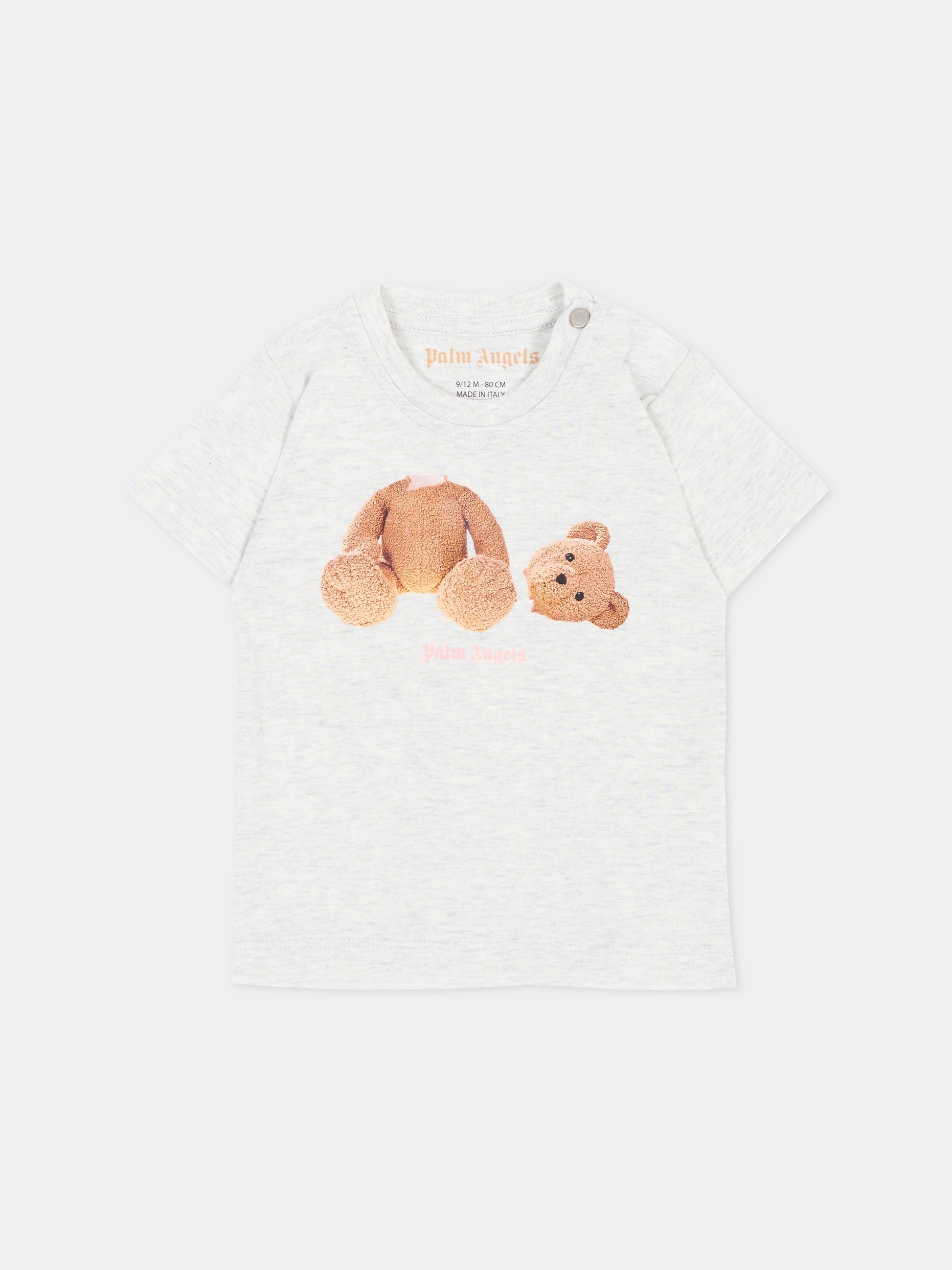 T-shirt multicolor per neonata teddy bear,Palm Angels,F6PANGTH190 INT19