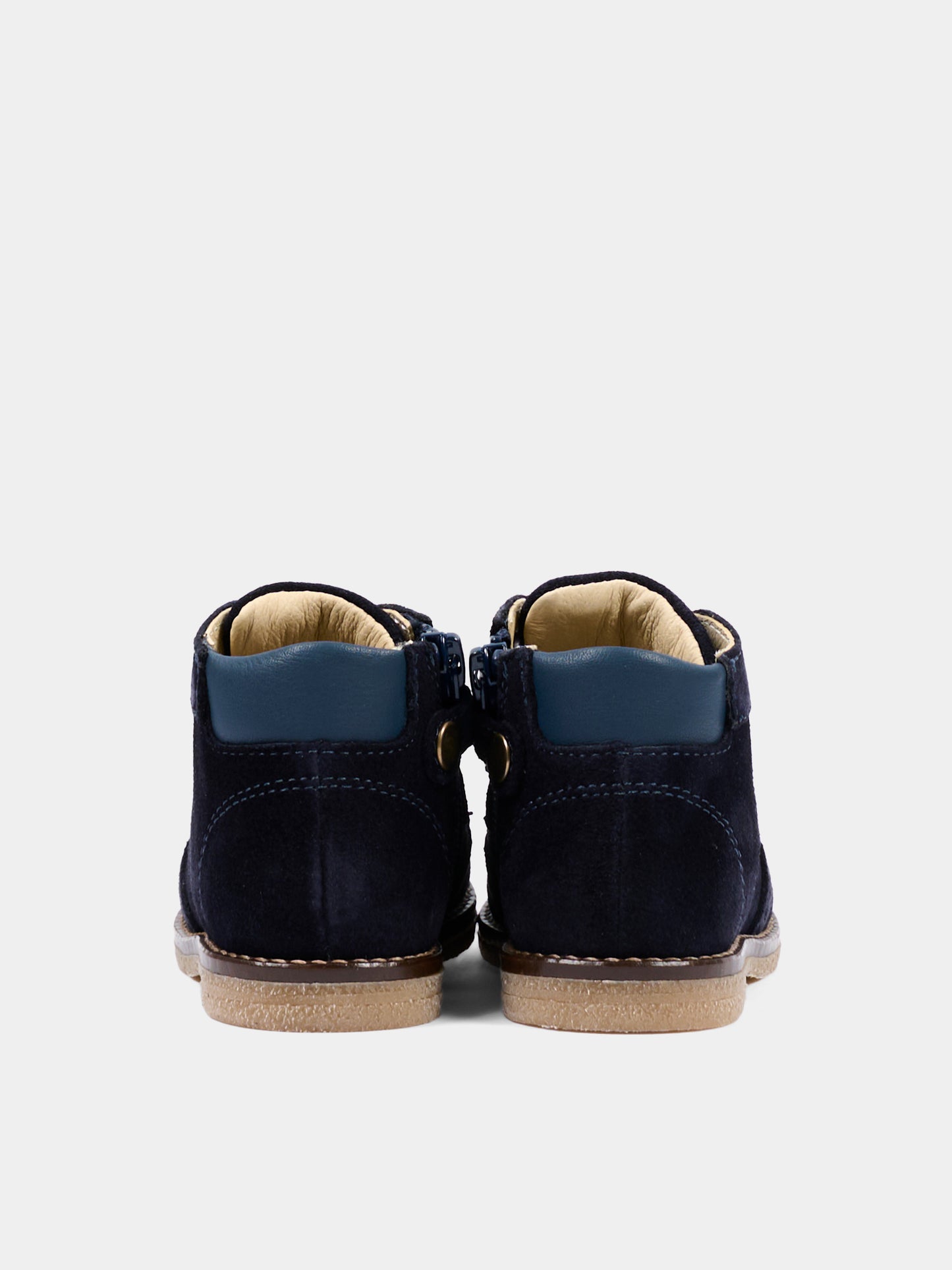 Scarpe stringate blu per neonato,Walkey,Y1B5 44290 0071800