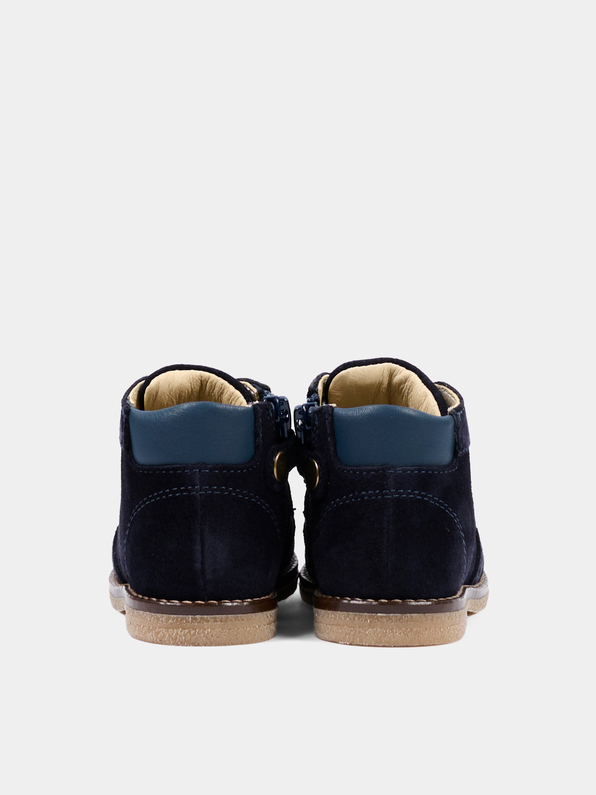 Scarpe stringate blu per neonato,Walkey,Y1B5 44290 0071800
