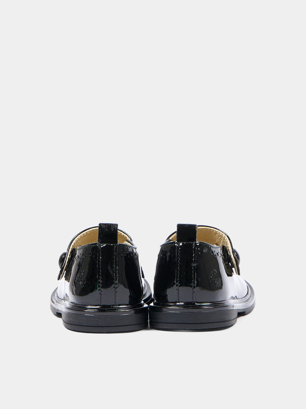 Ballerine nere per neonata lucide,Walkey,Y1A3 44348 0149999