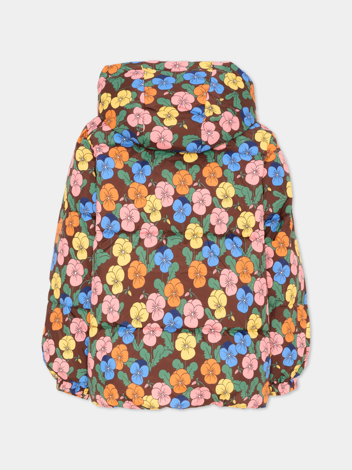 Piumino multicolor per bambina floreale,Mini Rodini,2671010800