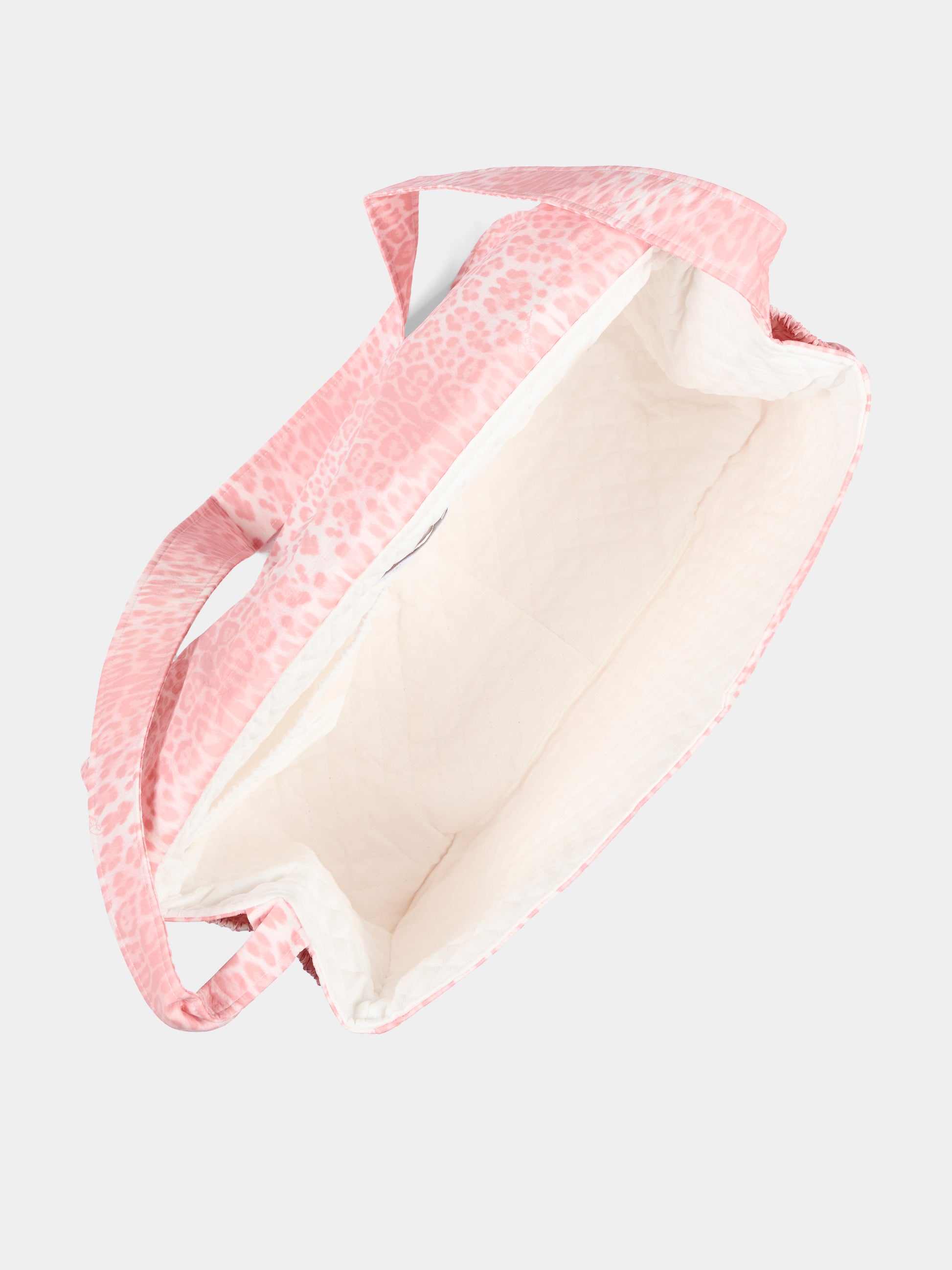 Borsa mamma rosa per neonata animalier,Roberto Cavalli Kids,CLA26009BO GIAG.ROSA