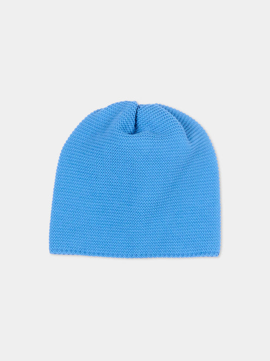 Cappello azzurro per neonato,Little Bear,3121 AZZURRO