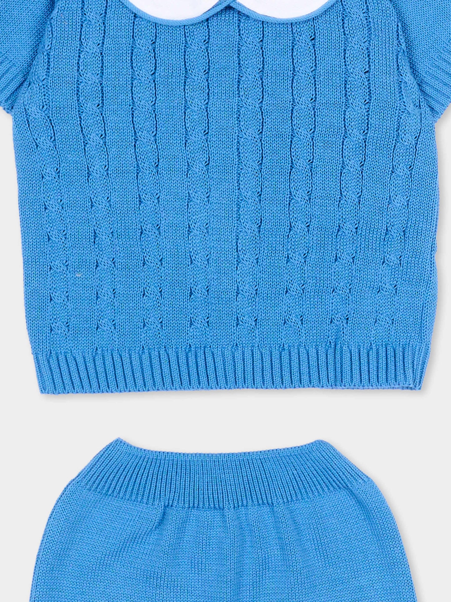 Completo nascita azzurro per neonato,Little Bear,3110 AZZURRO