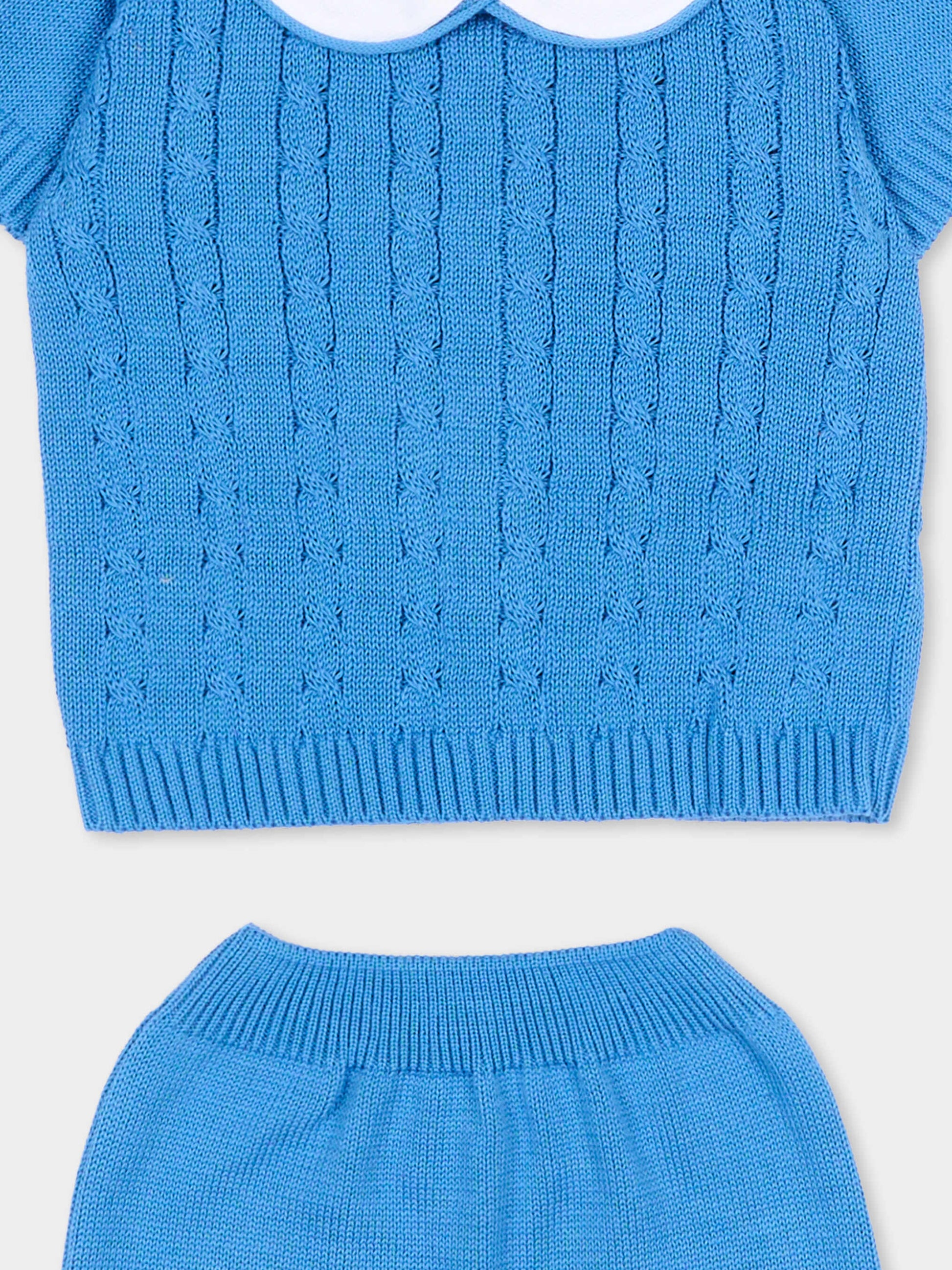 Completo nascita azzurro per neonato,Little Bear,3110 AZZURRO