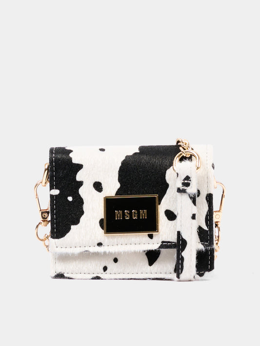 Borsa multicolor per bambina con logo,Msgm Kids,F6MSJGBA179 MS097