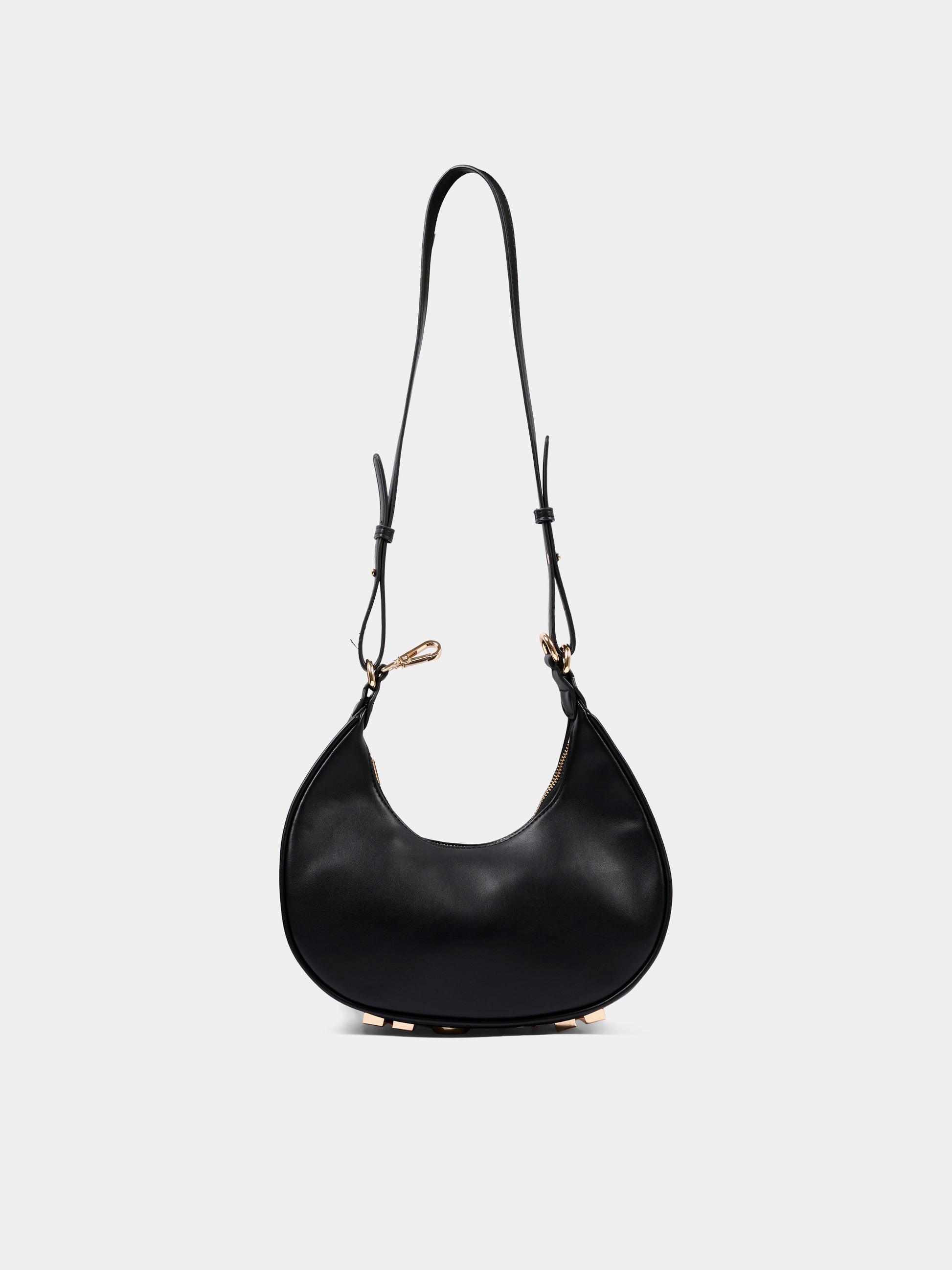 Borsa nera per bambina con logo,Msgm Kids,F6MSJGBA180 110