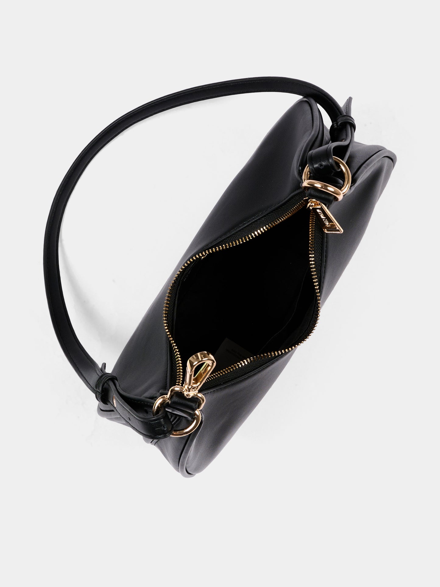 Borsa nera per bambina con logo,Msgm Kids,F6MSJGBA180 110