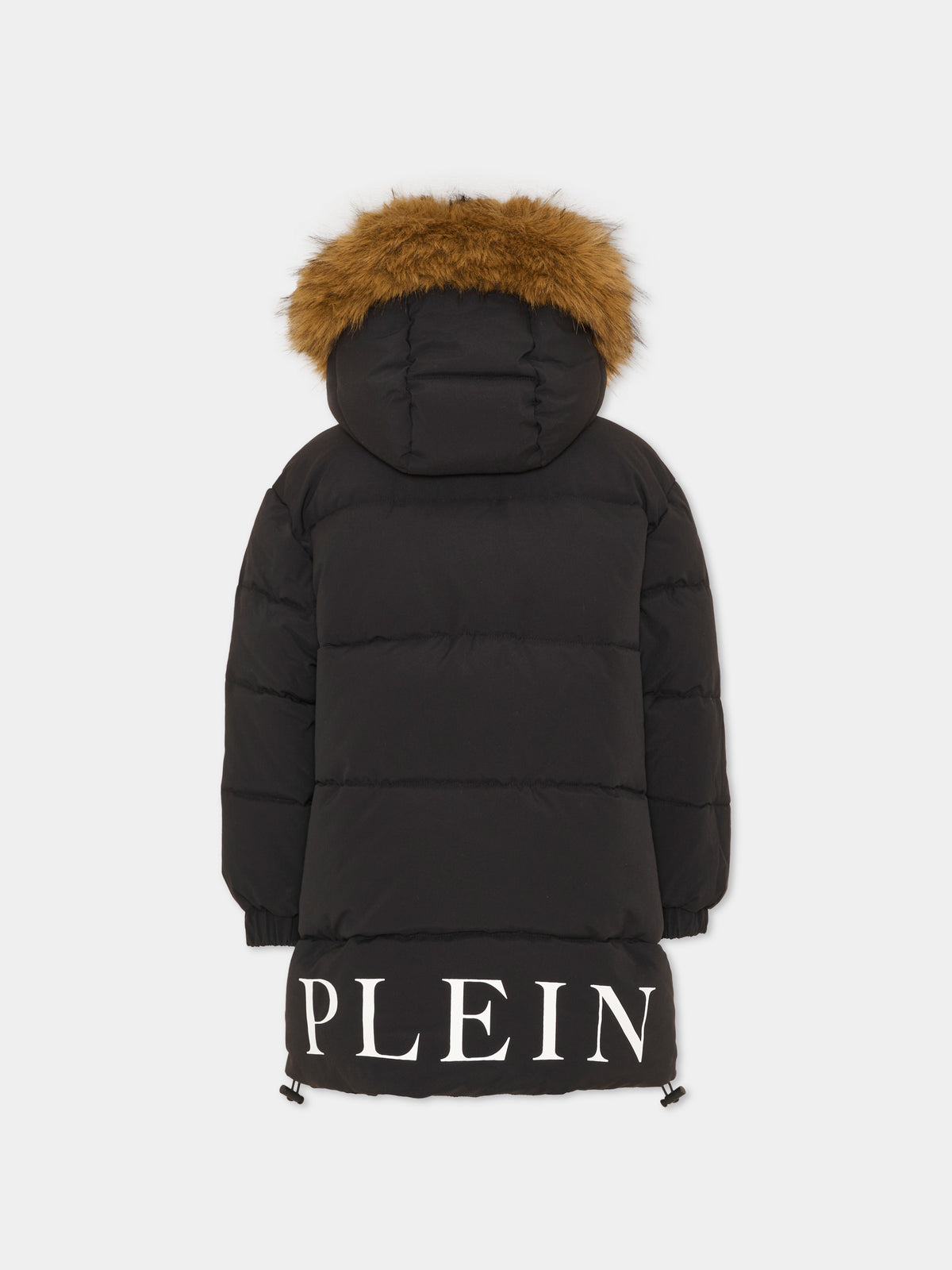 Piumino nero con cappuccio per bambino,Philipp Plein Junior,F6PHJBPF076 110