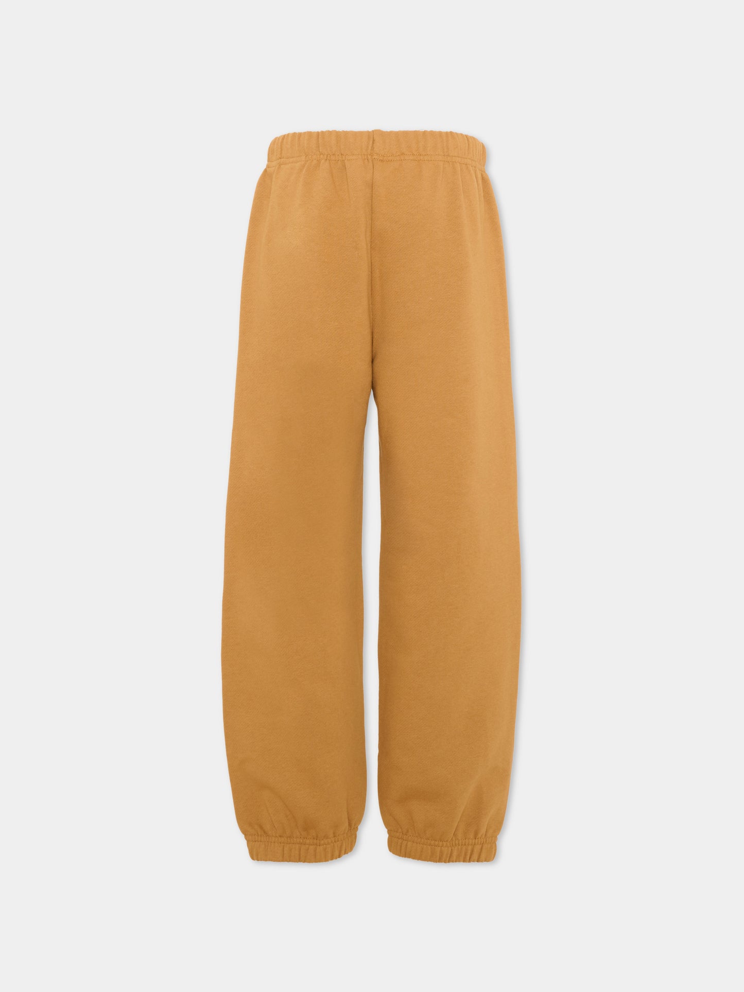 Pantalone beige per bambino con logo,Palm Angels,F6PAJBFP016 1531