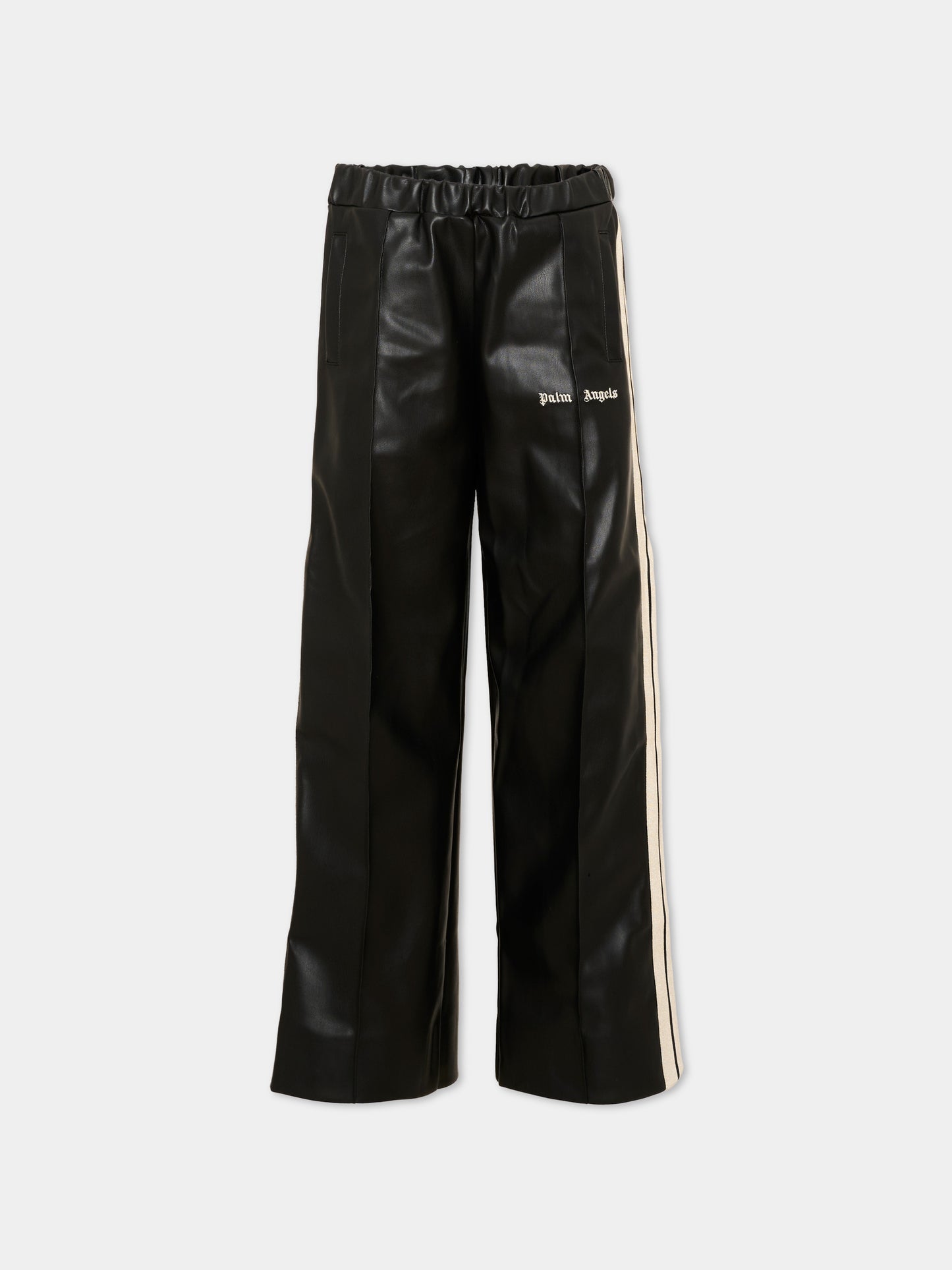 Pantalone nero per bambini con logo,Palm Angels,F6PAJBPA165 110