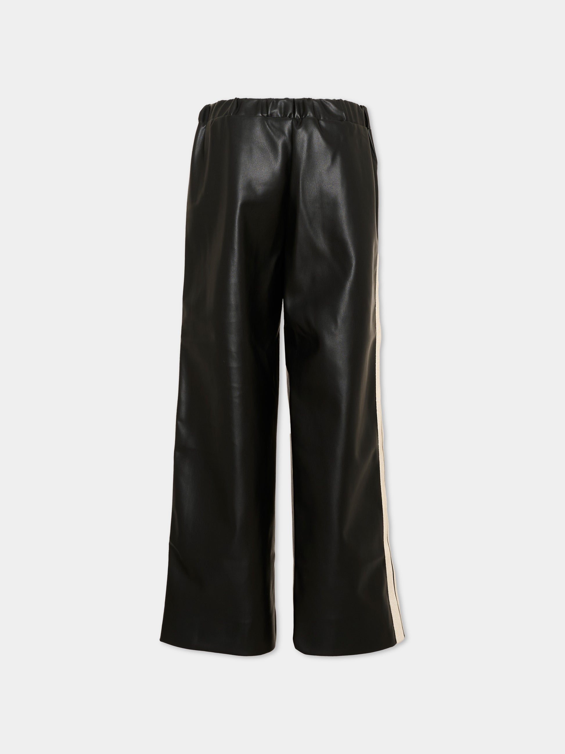Pantalone nero per bambini con logo,Palm Angels,F6PAJBPA165 110