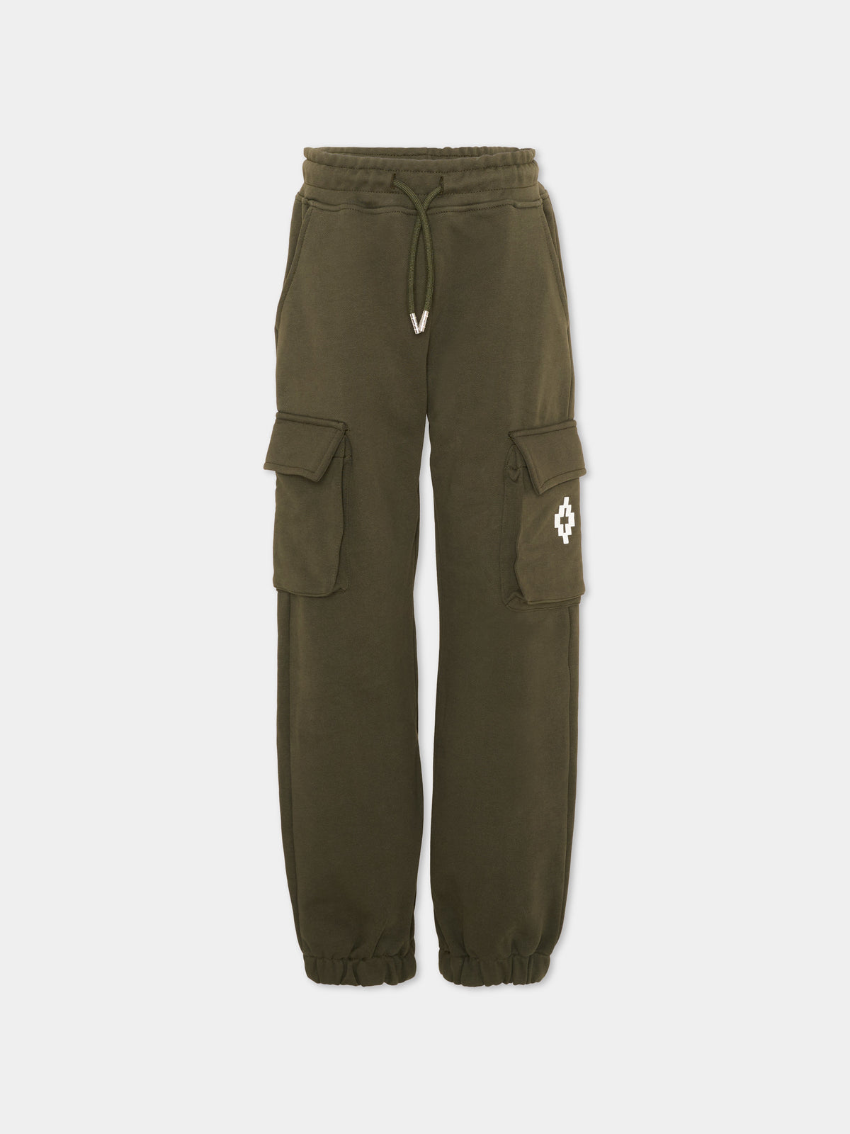Pantalone verde per bambino cargo,County Of Milan Kids,F6CMJBFP050 082