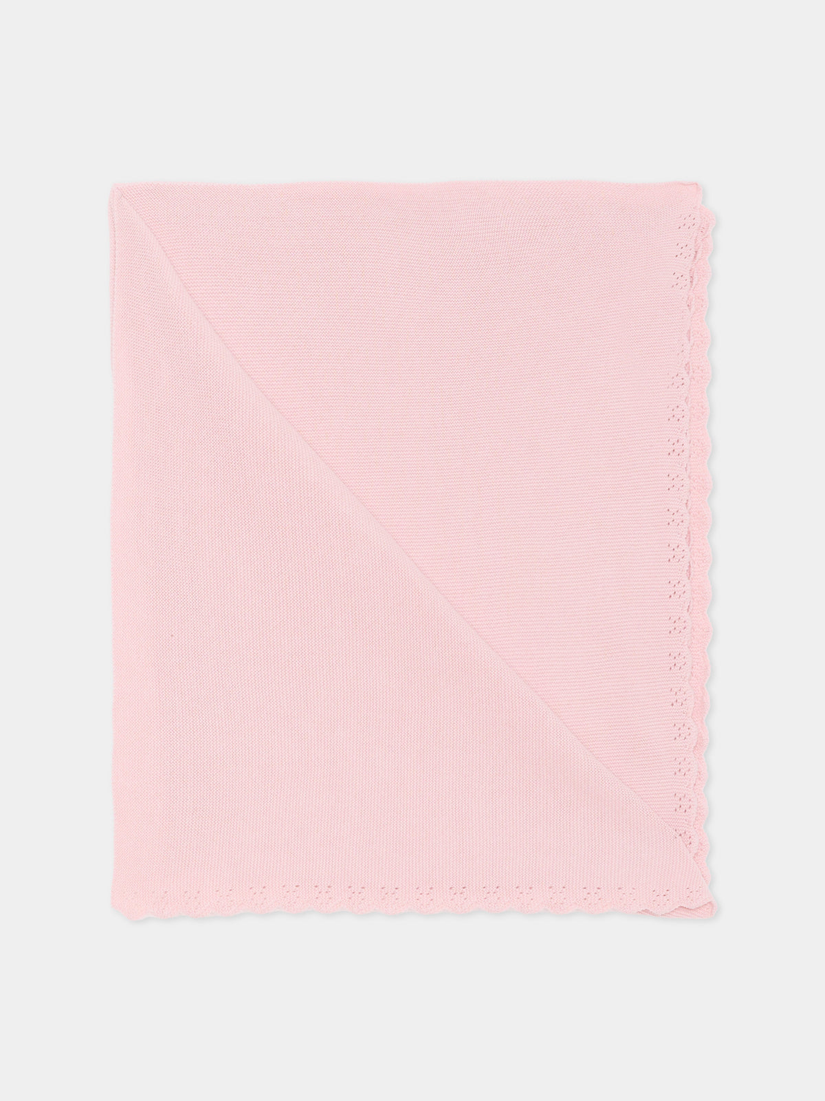 Coperta rosa per neonata smerlata,Martín Aranda,021-10325 P06