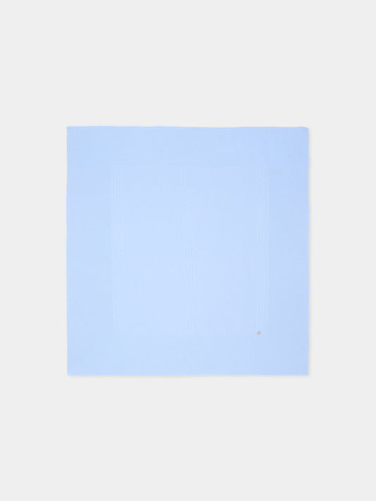 Coperta azzurro chiaro in maglia per neonato,Martín Aranda,021-11322 C01
