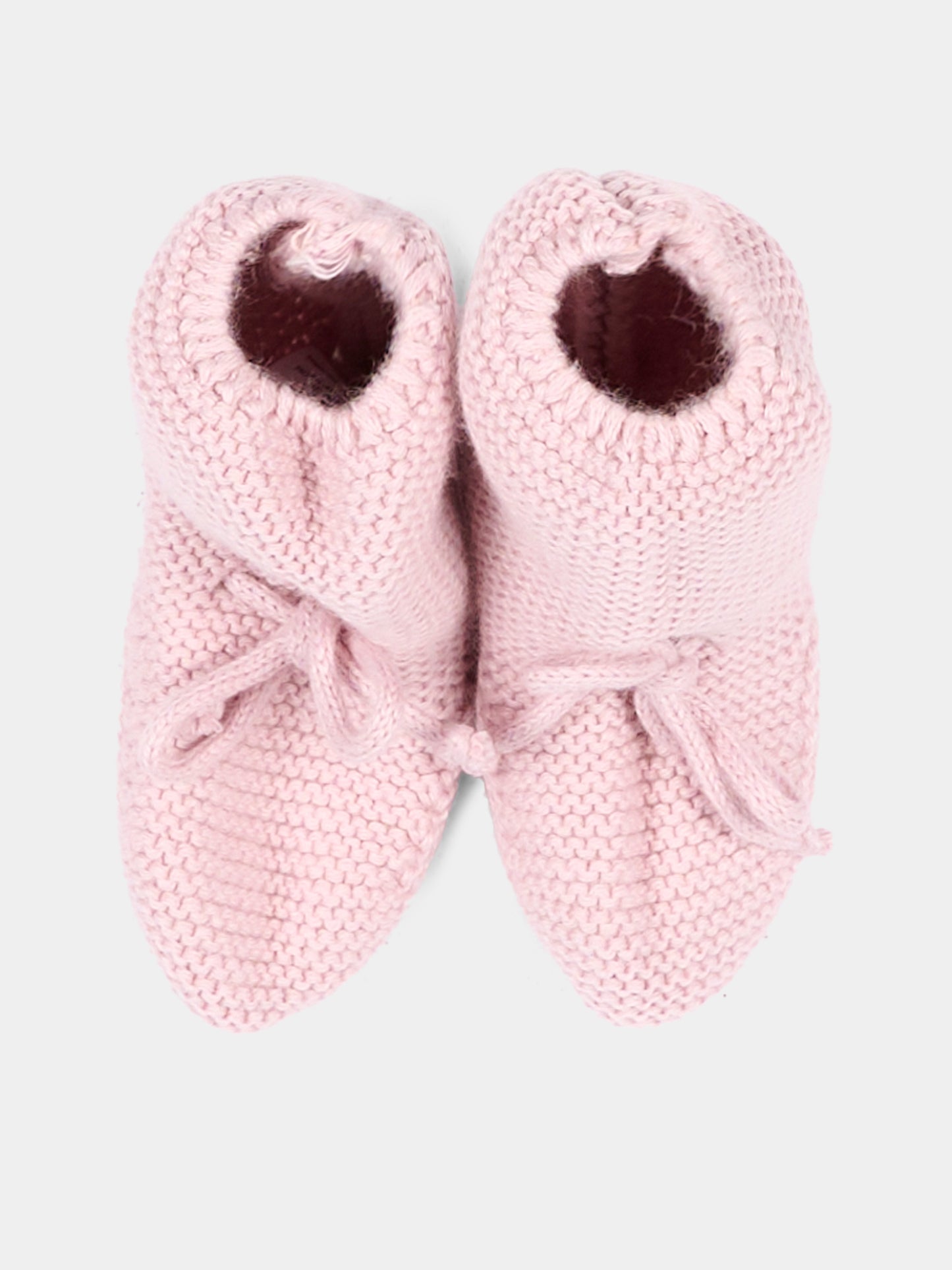 Babbucce rosa per neonata in maglia,Martín Aranda,023-10327 P07