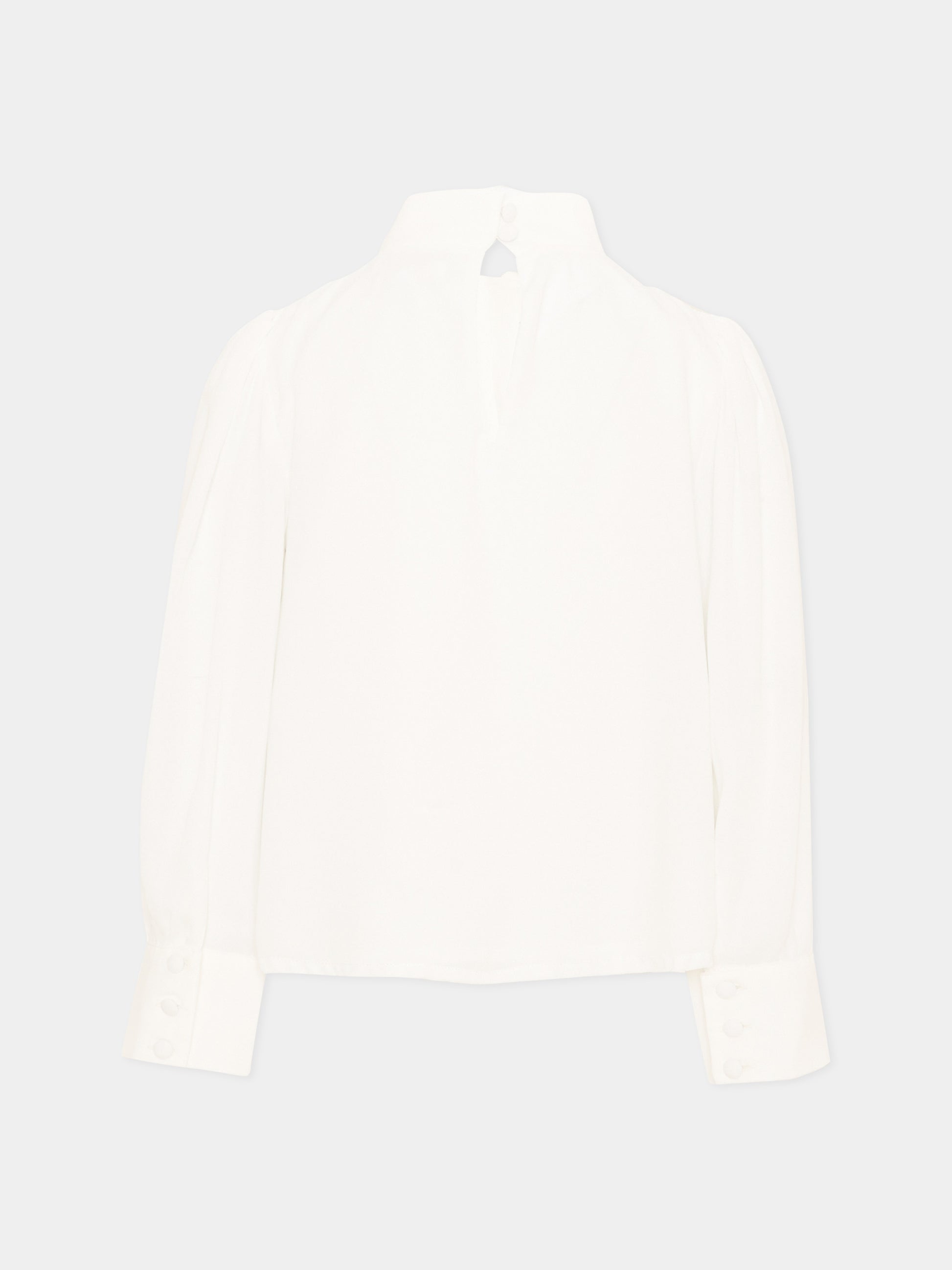 Camicia avorio per bambina con fiocco,Patachou,PAP 47 BL4333475 060