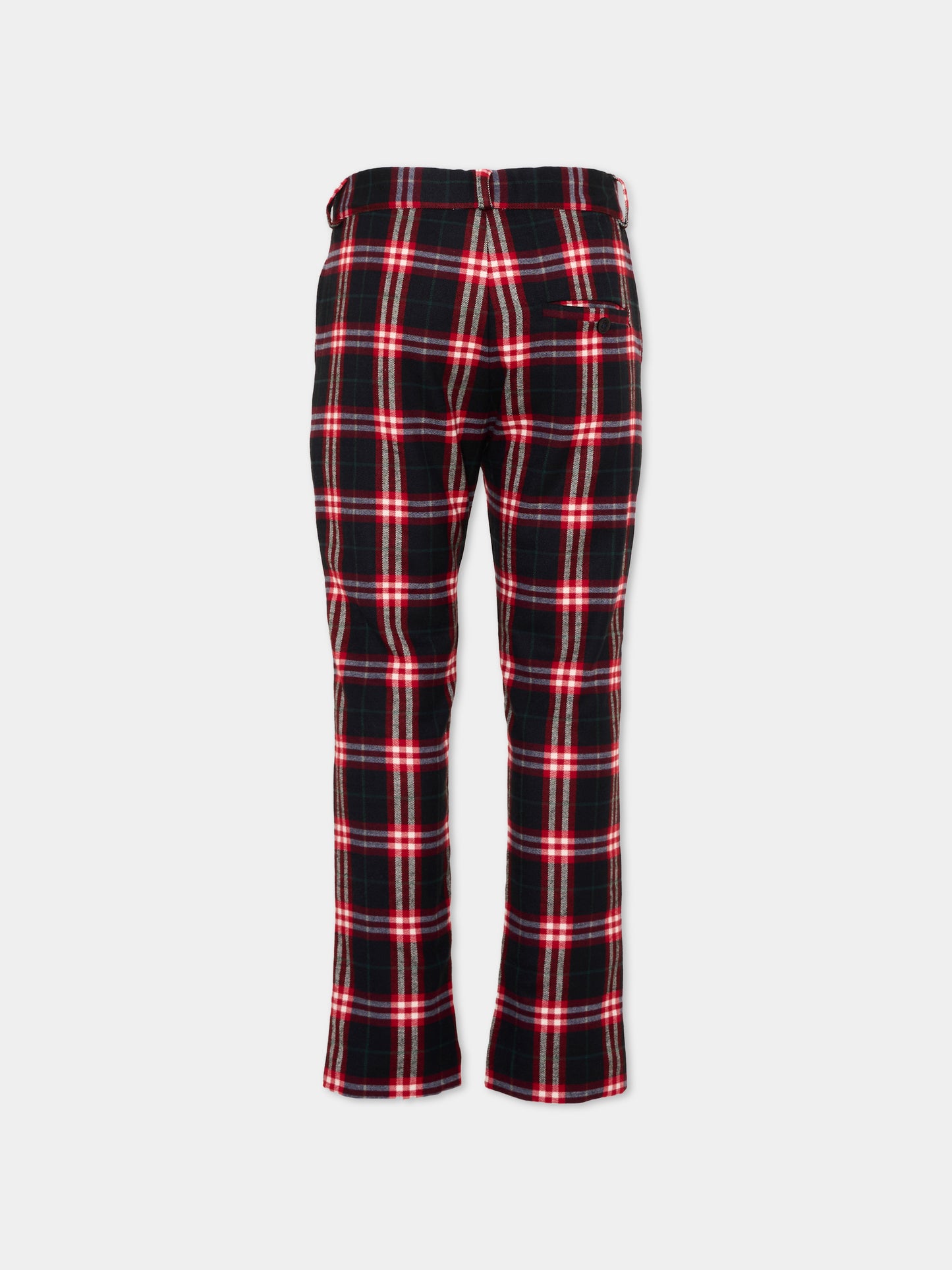 Pantalone blu tartan per bambino,Patachou,PAP 47 CAL4333368 Z0162