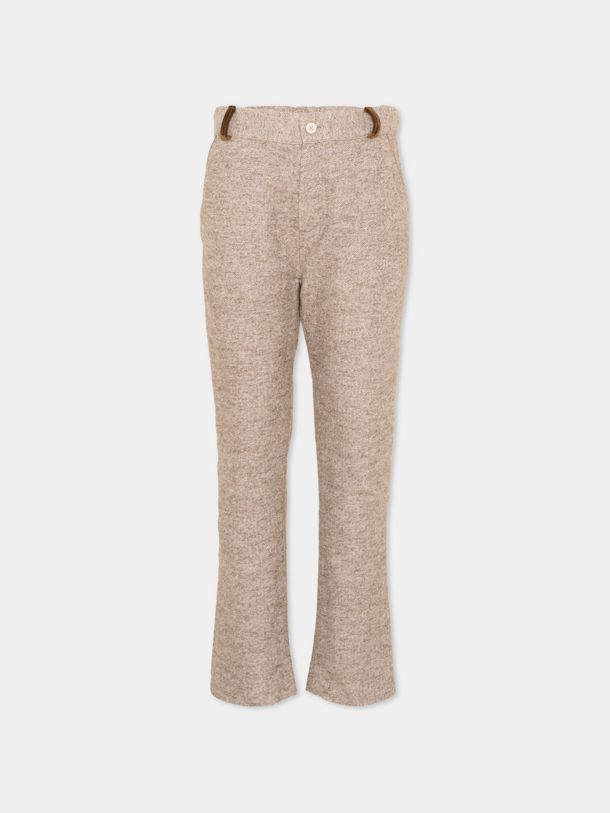 Pantalone beige per bambino,Patachou,PAP 47 CAL4333382 180