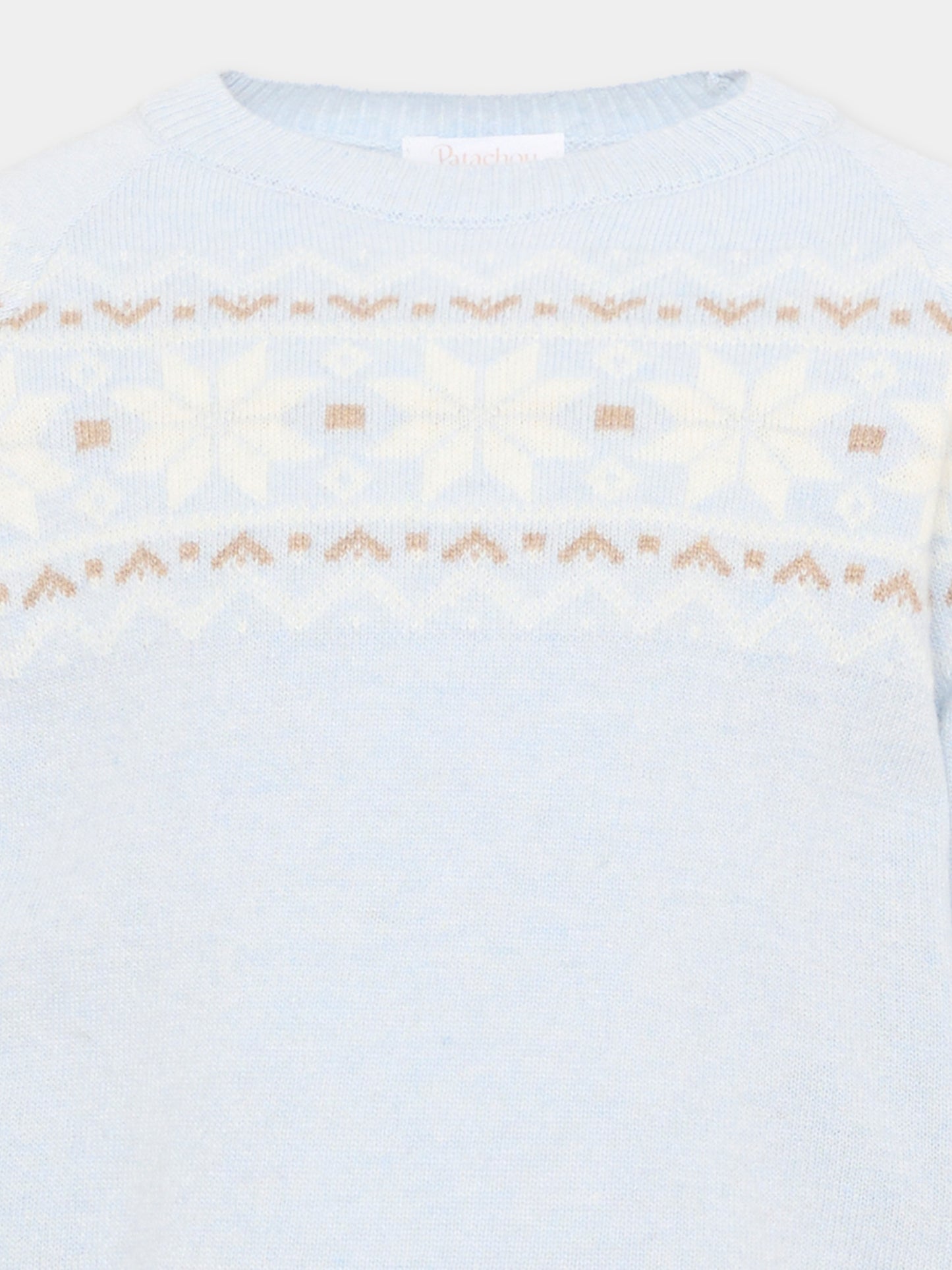 Maglione celeste per bambino,Patachou,PAP 47 SWE4333364 303