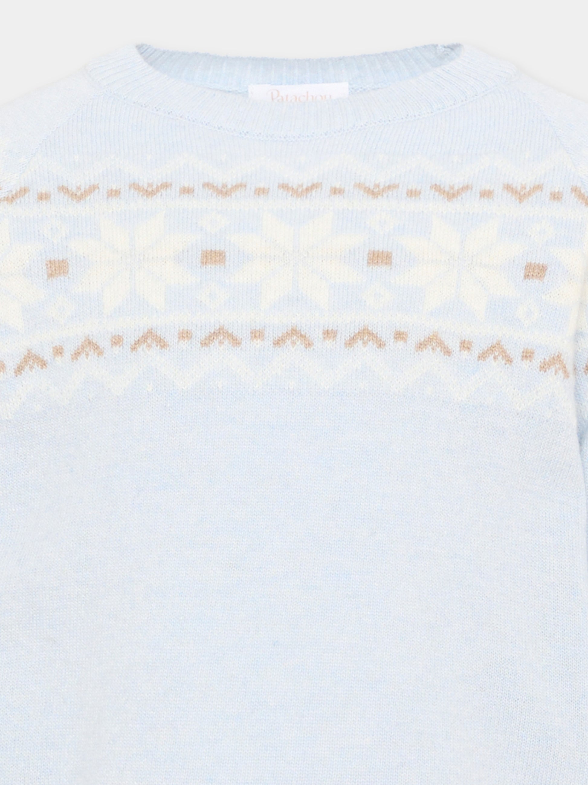 Maglione celeste per bambino,Patachou,PAP 47 SWE4333364 303