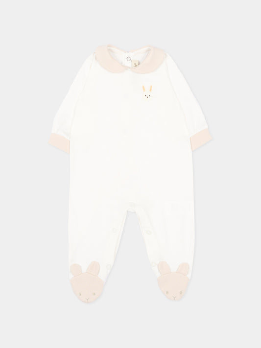Tutina avorio per neonati con coniglietto Palin,Le Boo Beebè,CB030 T351 2021