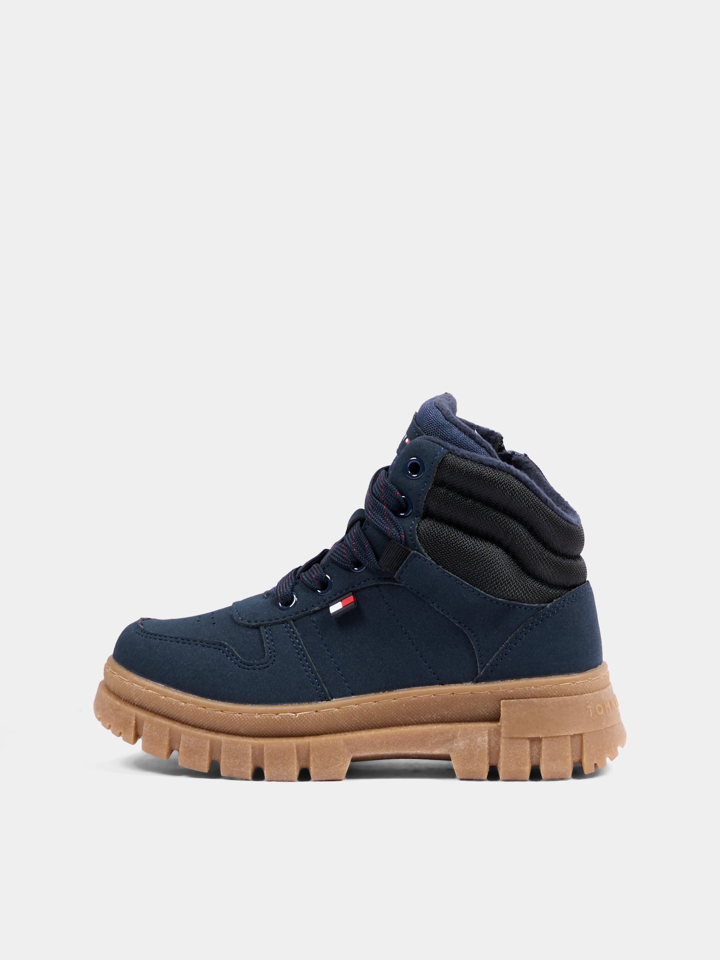 Stivaletti blu per bambino con logo,Tommy Hilfiger Junior,T3X5 35292 0316X598