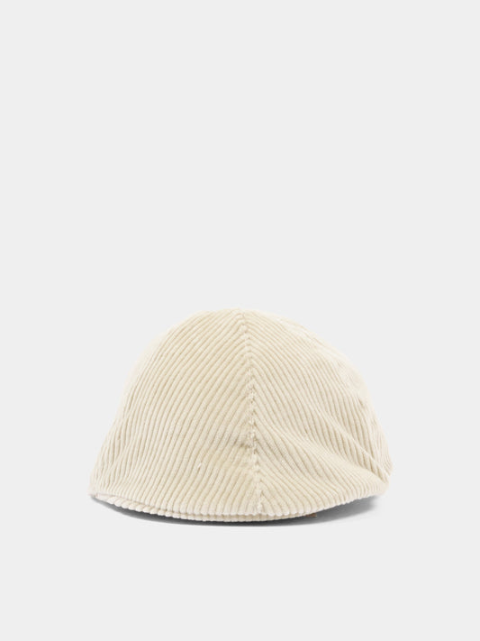 Cappello avorio a coste per neonato,Colorichiari,MN928664 4986 26