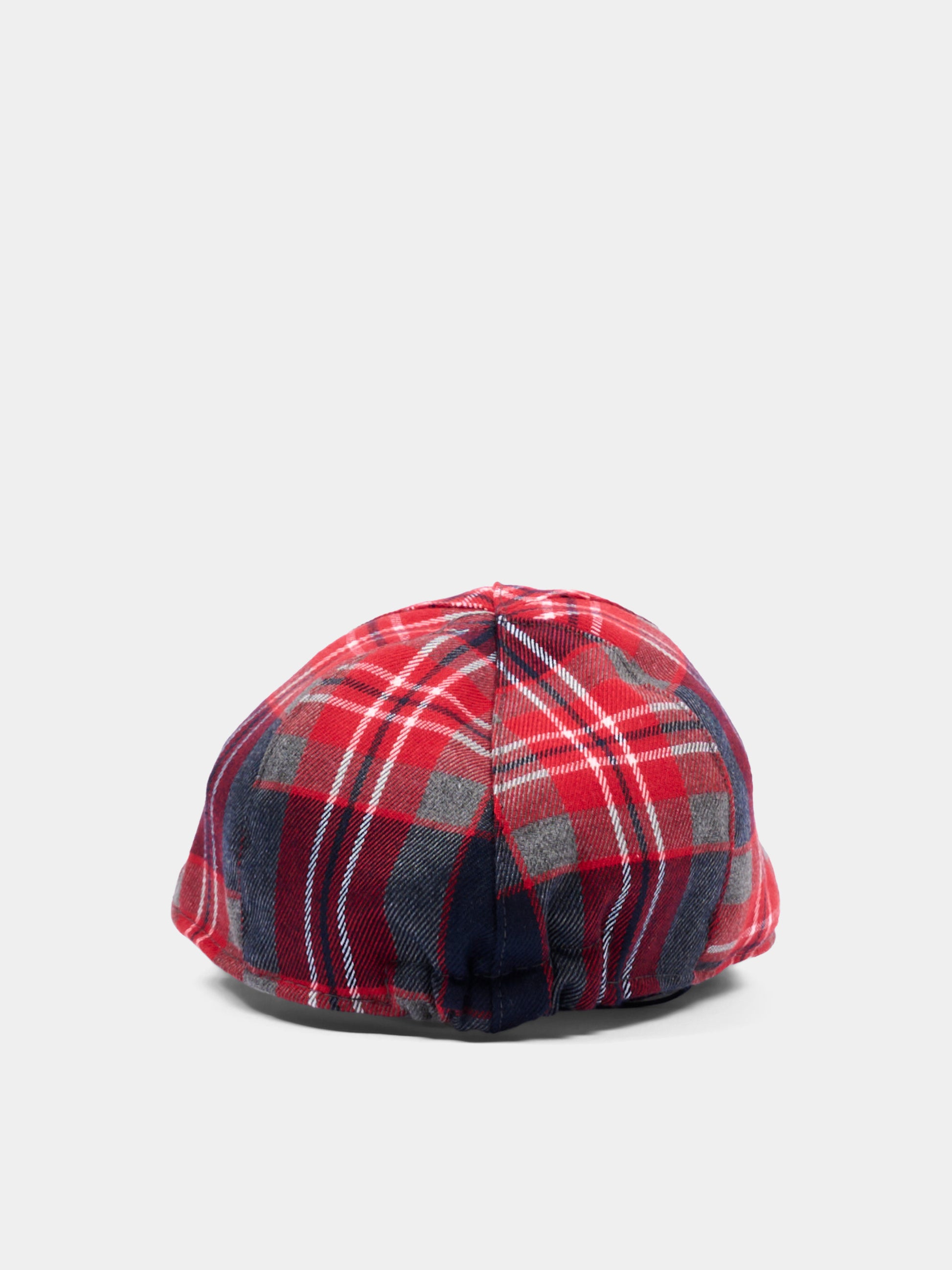 Cappello neonato rosso tartan per neonato,Colorichiari,MN928664 4997 70