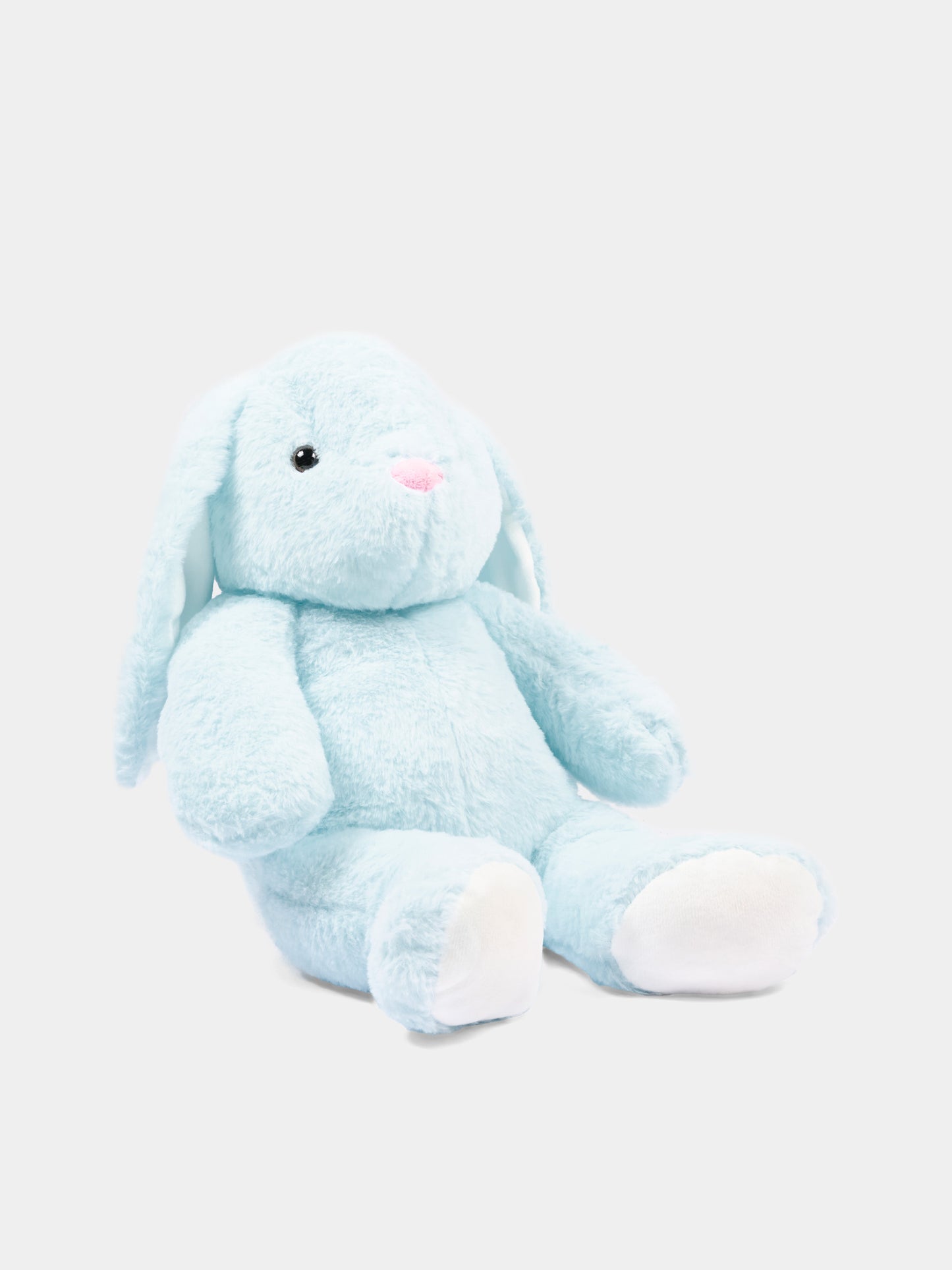 Peluche celeste Coniglio Palin per neonato,Le Boo Beebè,PALIN CELESTE