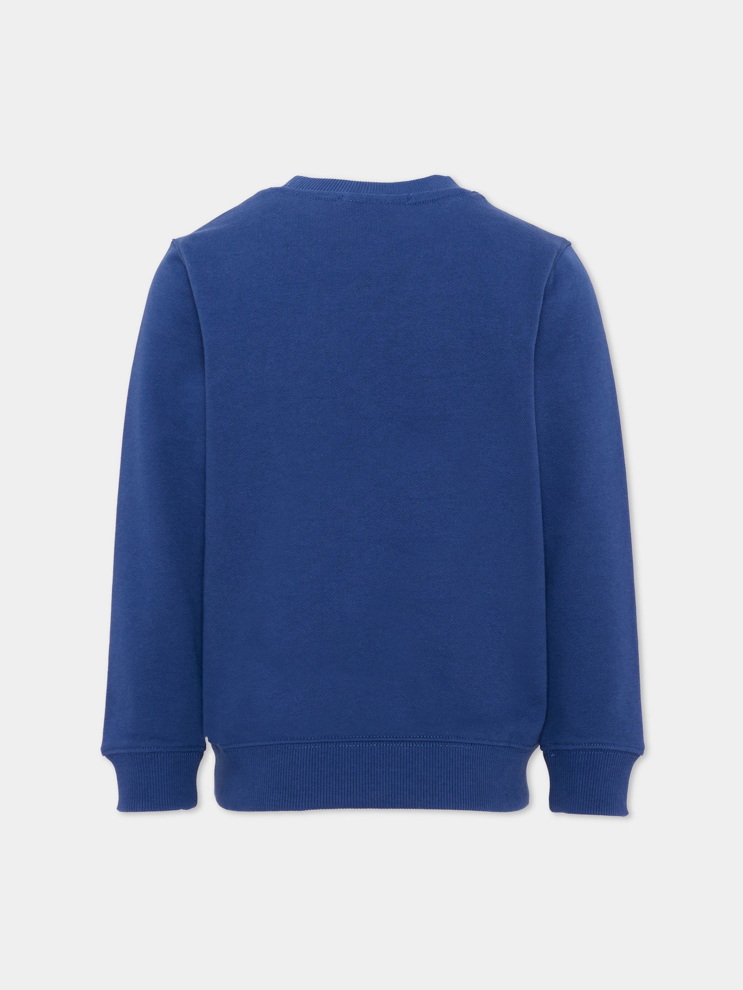 Felpa blu per bambino con logo,Scotch&soda,183332 410