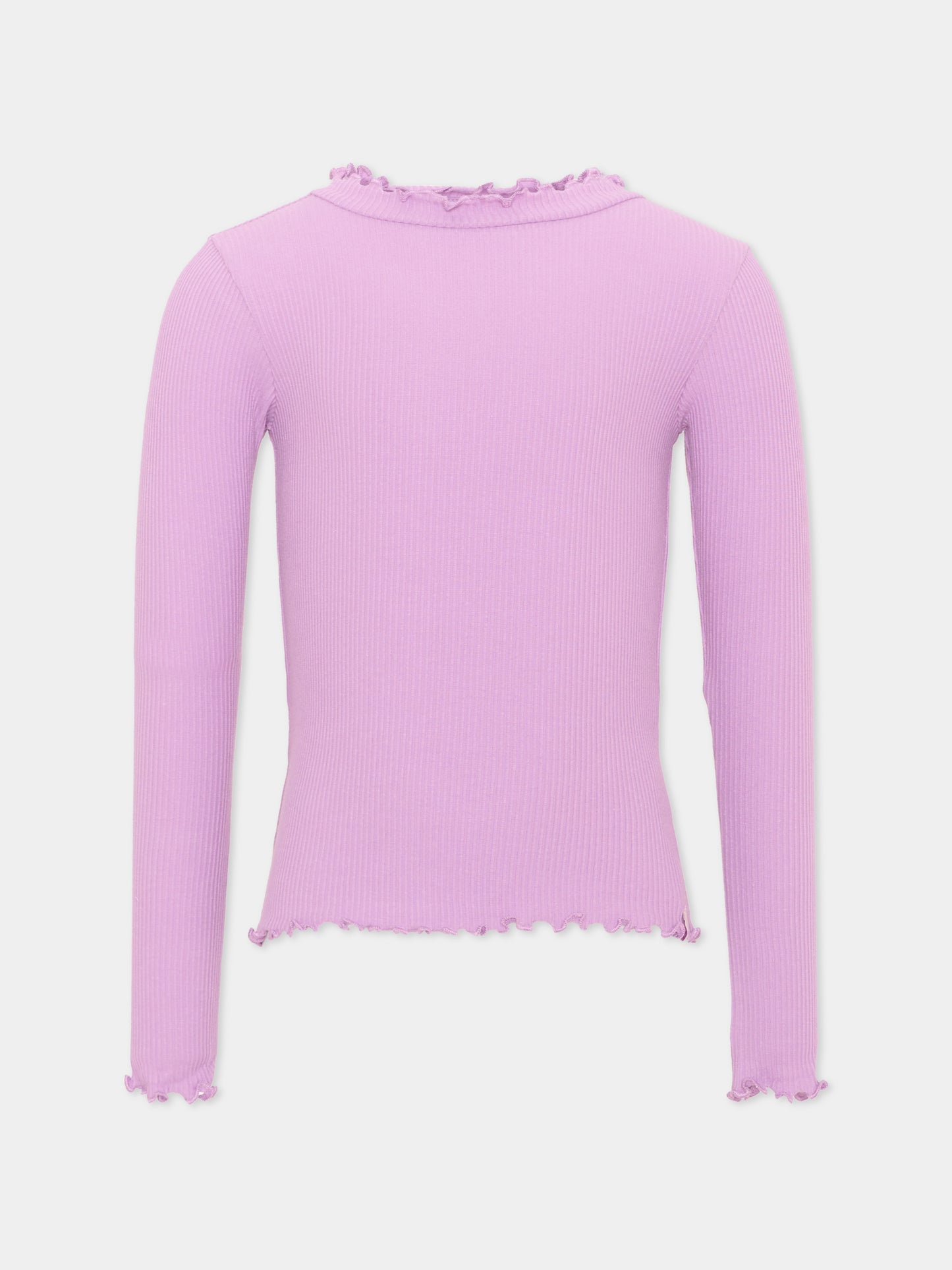 T-shirt a manica lunga lilla,Scotch&soda,183483 650