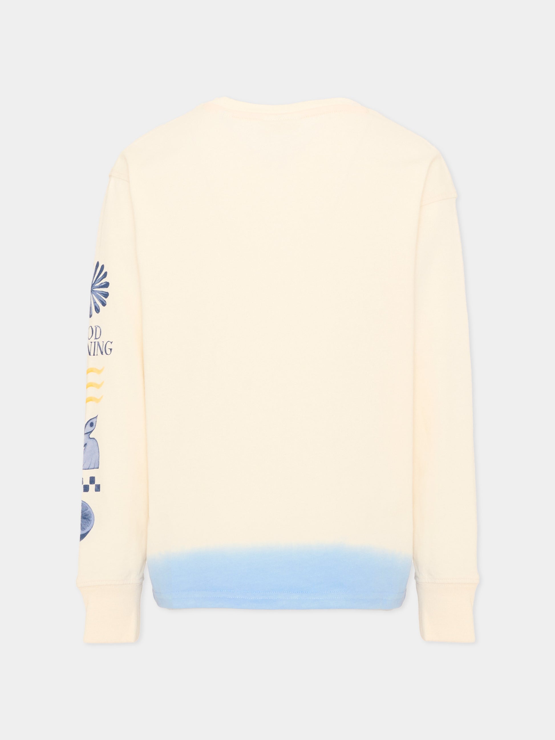 T-shirt avorio per bambini con stampa,Scotch&soda,184440 100