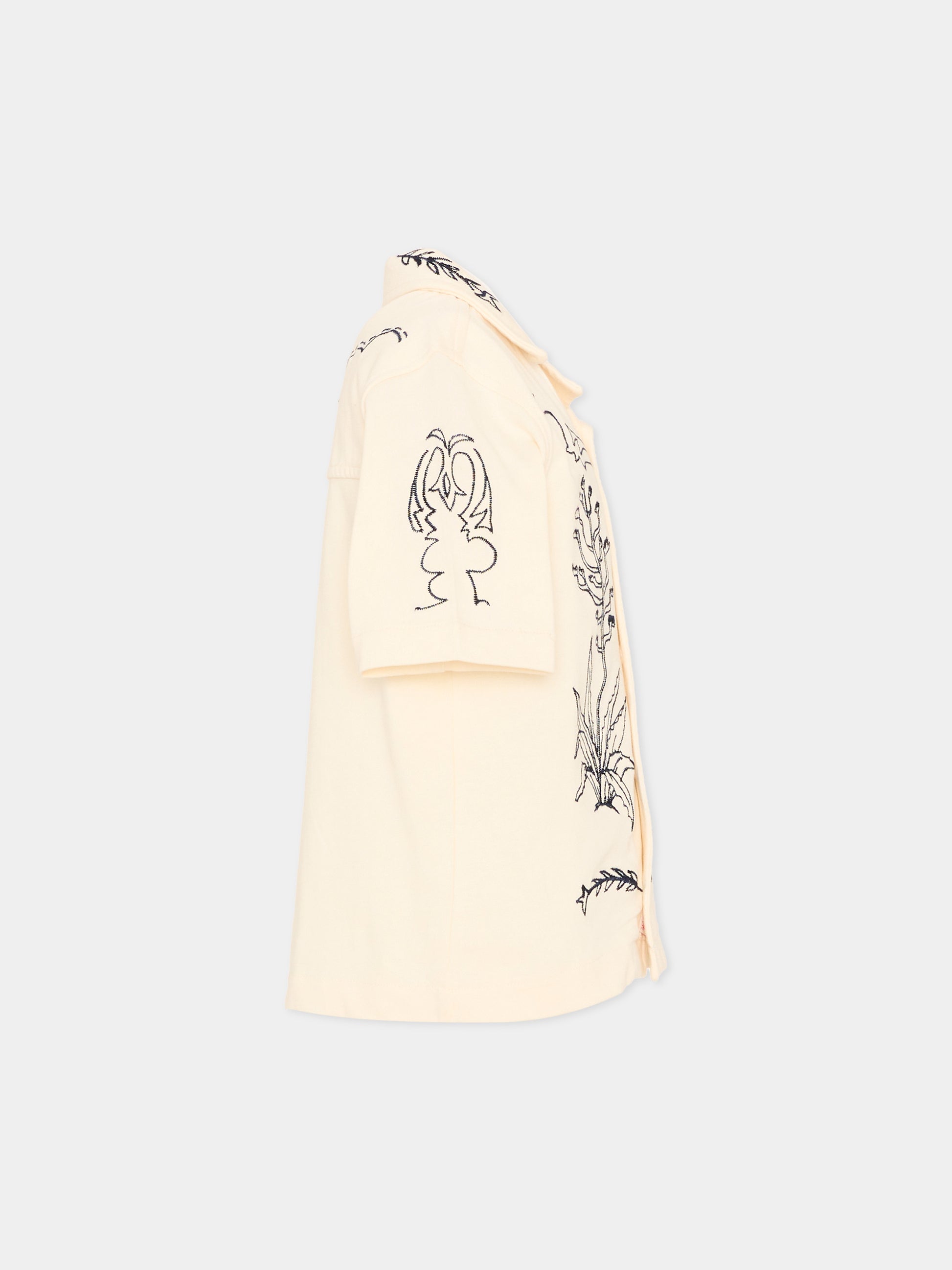 Camicia avorio per bambino con ricami,Scotch&soda,181967 270