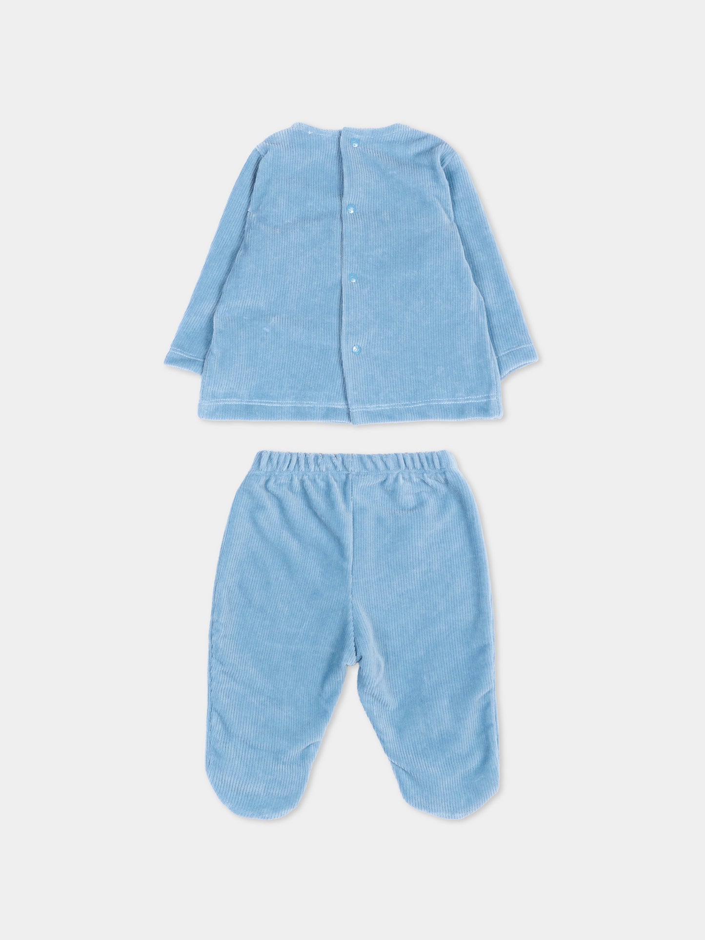 Completo nascita azzurro per neonato con balena,Nanán,I26174A