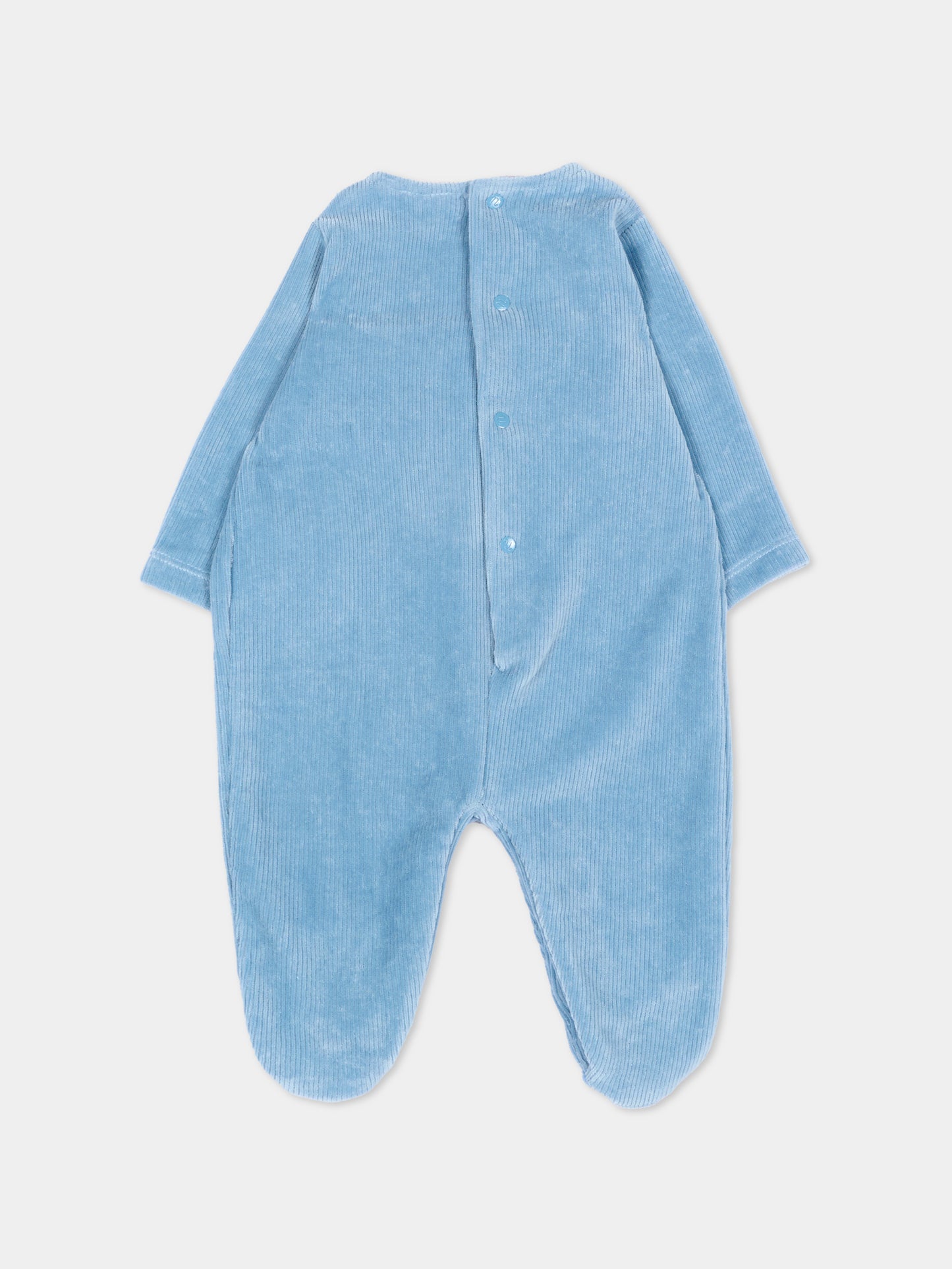Tutina azzurra per neonato con balena,Nanán,I26172A