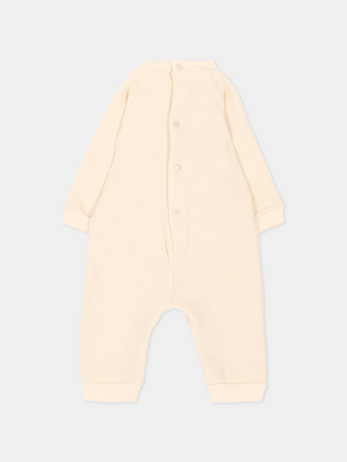 Tutina beige per neonati con orsetto,Nanán,I26166BE