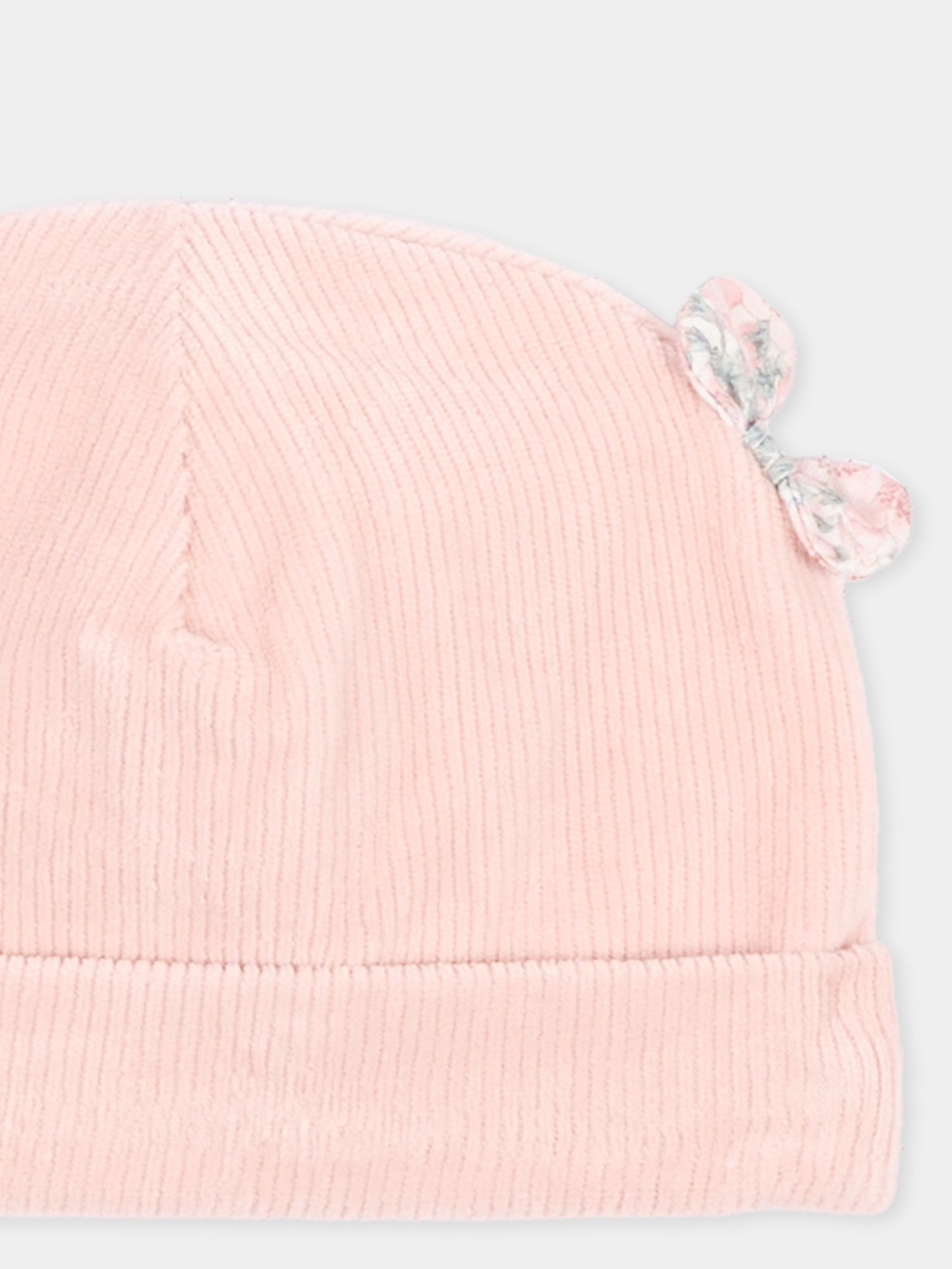 Cappellino rosa per neonata,Nanán,I26422R